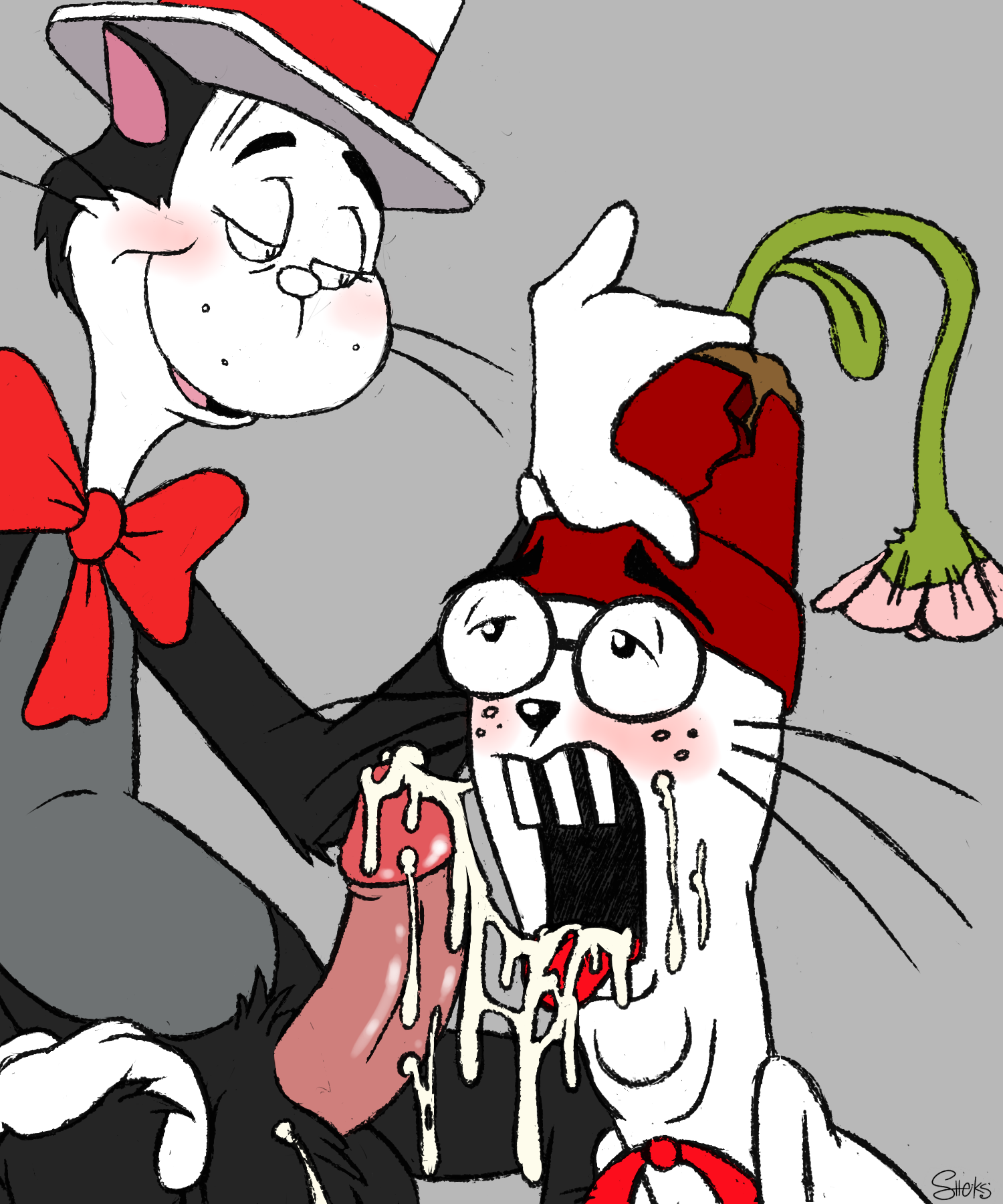 Nick and sally cat in the hat