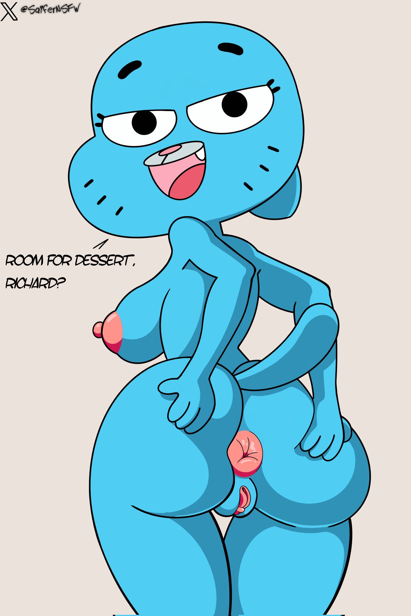 Nicole_Watterson SaiferNSFW The_Amazing_World_of_Gumball