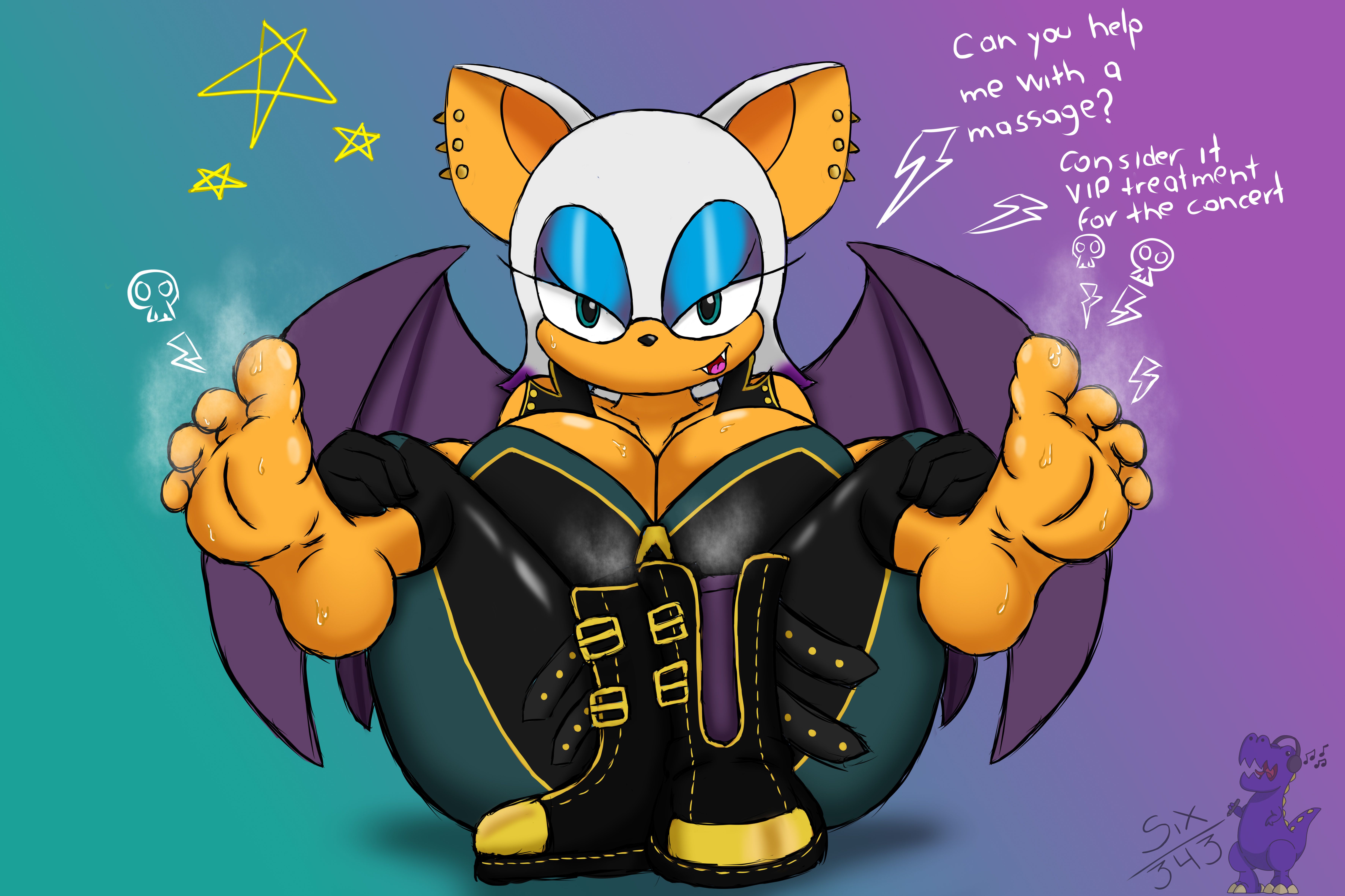 Rouge_the_Bat Sonic_the_Hedgehog_(series) six343