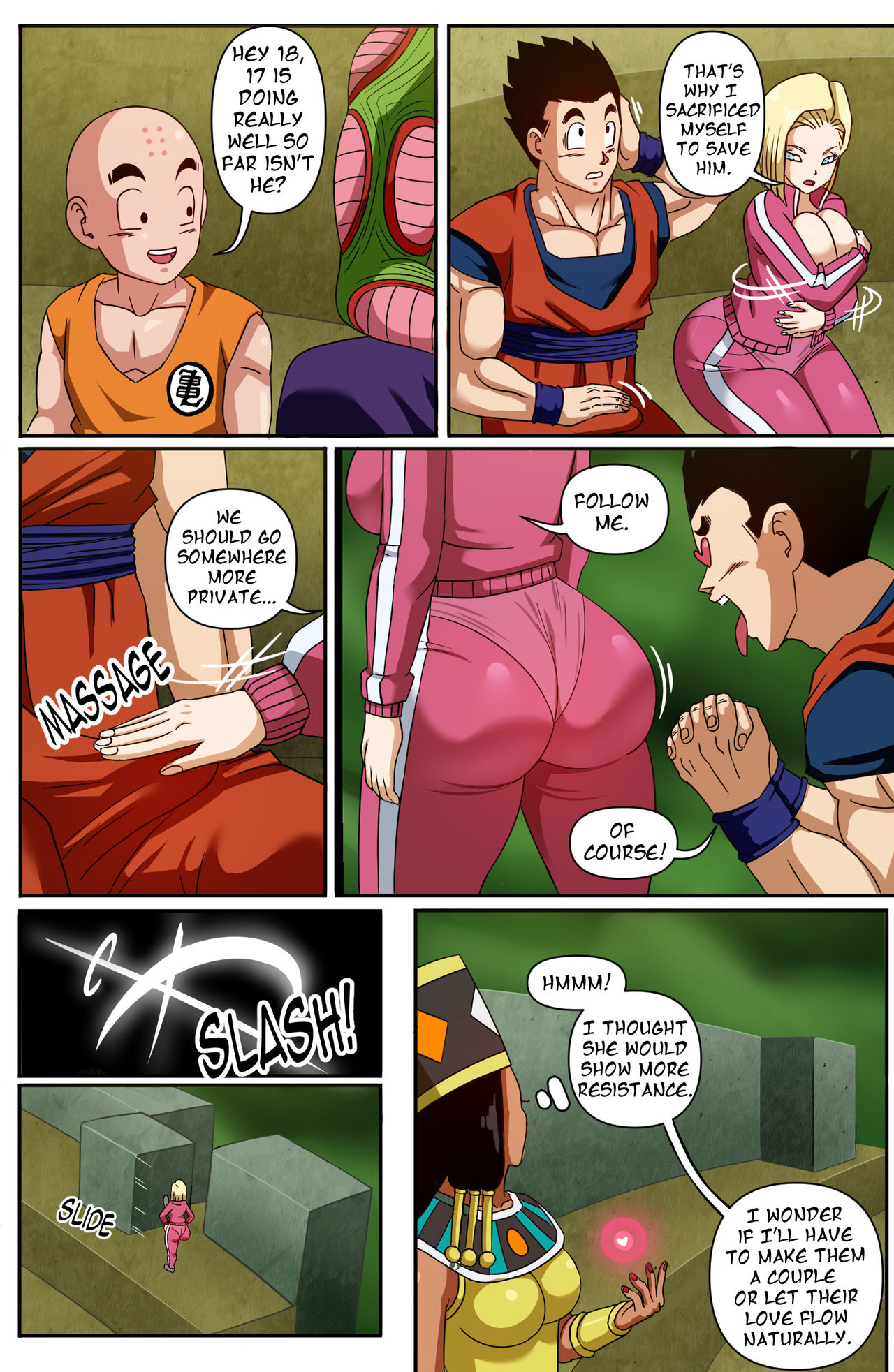 Android_18 Dragon_Ball_(series) PinkPawg comic