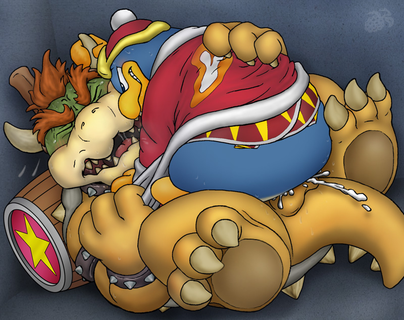 Blackberry_Dragon Bowser King_Dedede Kirby_(series) Koopa Super_Mario_Bros. crossover