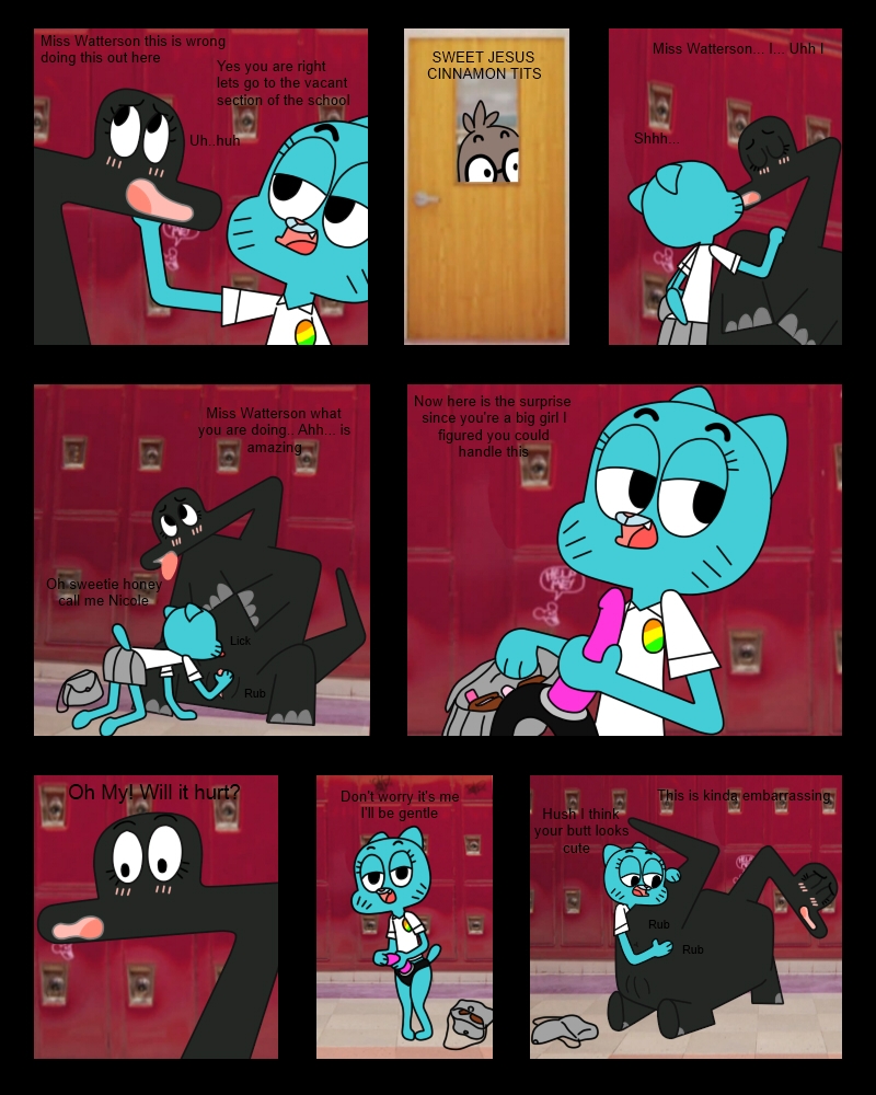 Post 736278: BPQ00X Molly_Collins Nicole_Watterson Nigel_Brown  The_Amazing_World_of_Gumball