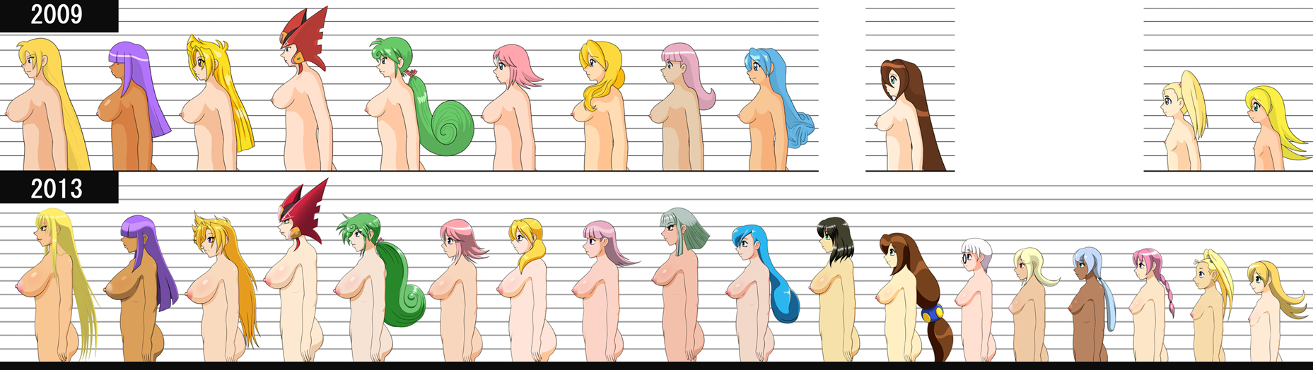 Berkana Cinnamon Ferham Hyoumaru Irene Iris Layer Marino Mega_Man_(series) Mega_Man_Classic Mega_Man_X Mega_Man_X_(series) Merti Nana Pallette Rafflesian