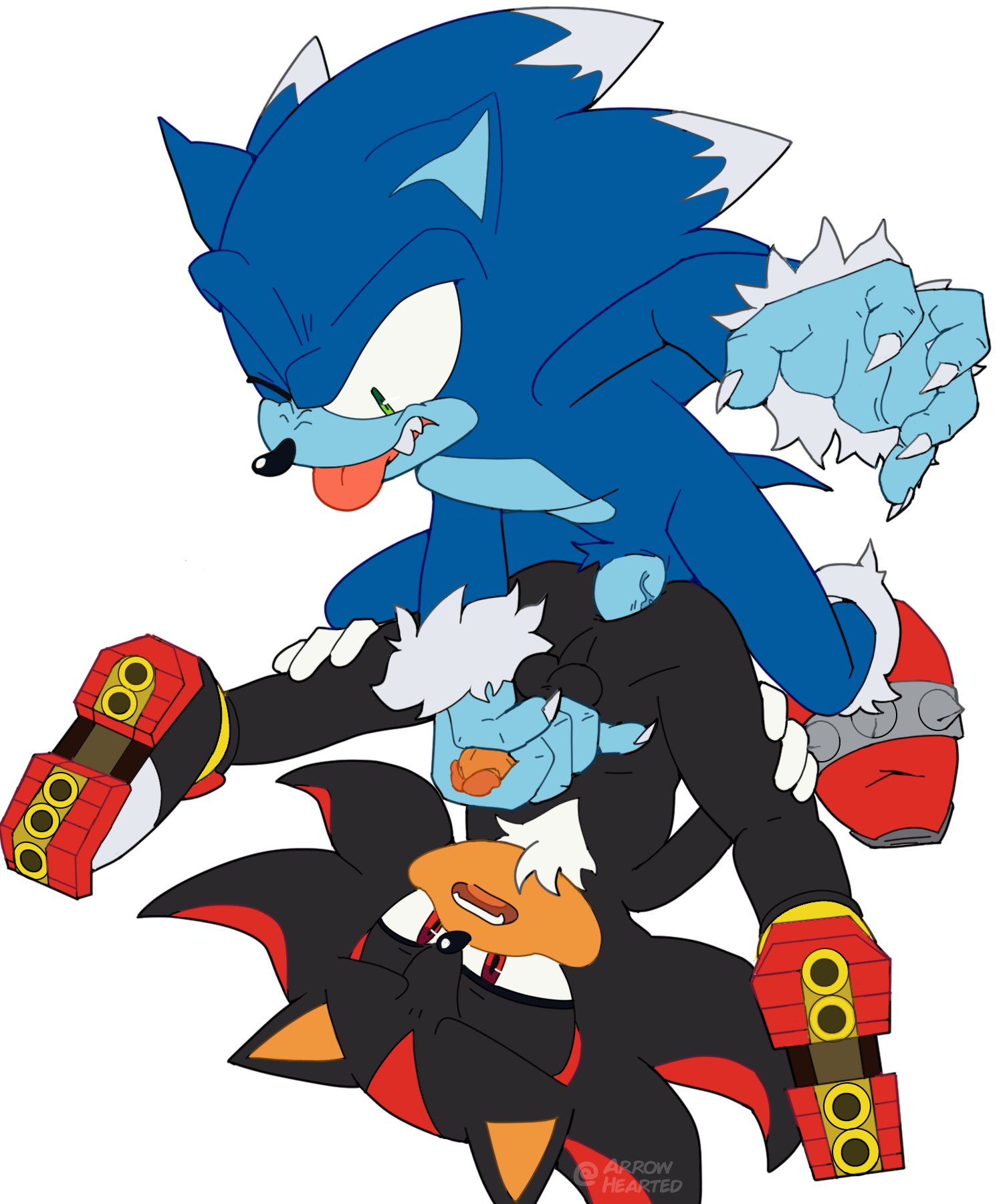 Arrow_Hearted Shadow_the_Hedgehog Sonic_Unleashed Sonic_the_Hedgehog_(series) Sonic_the_Werehog