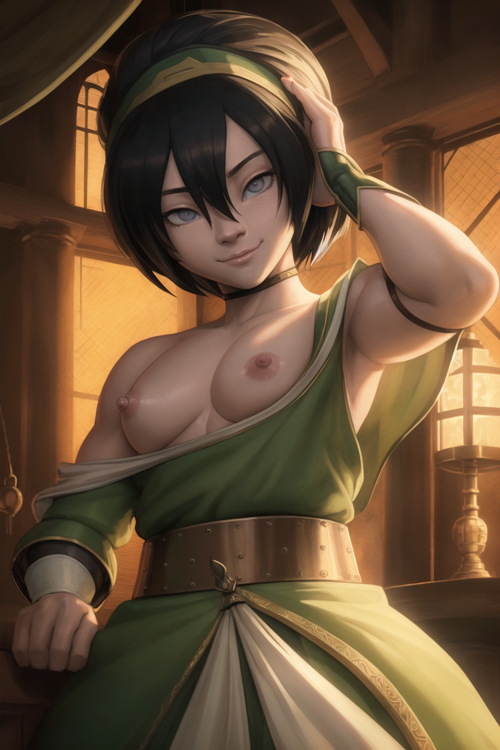 Post 5810821: AI-generated Avatar_the_Last_Airbender Toph_Bei_Fong