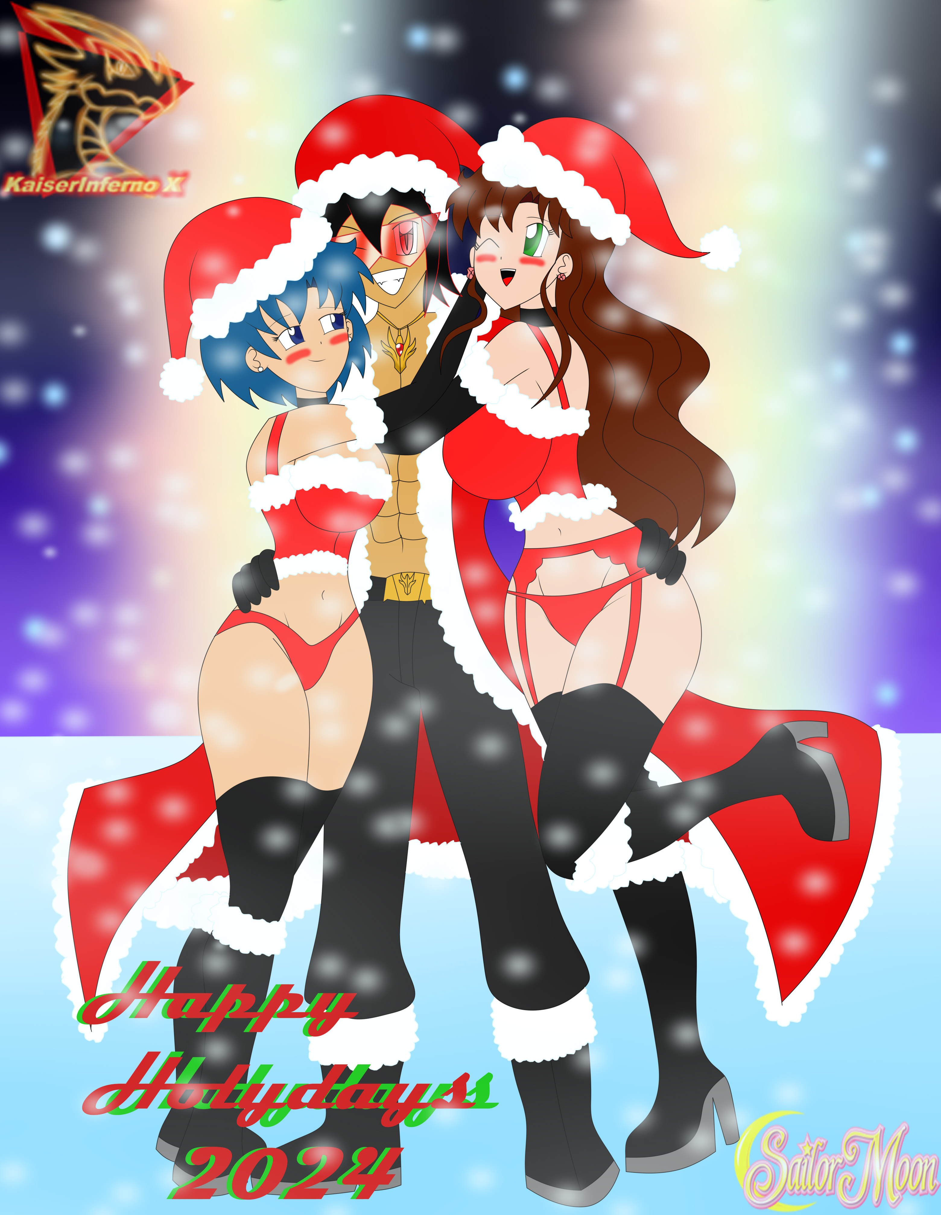 Ami_Mizuno Christmas Makoto_Kino Sailor_Moon kaiserinferno