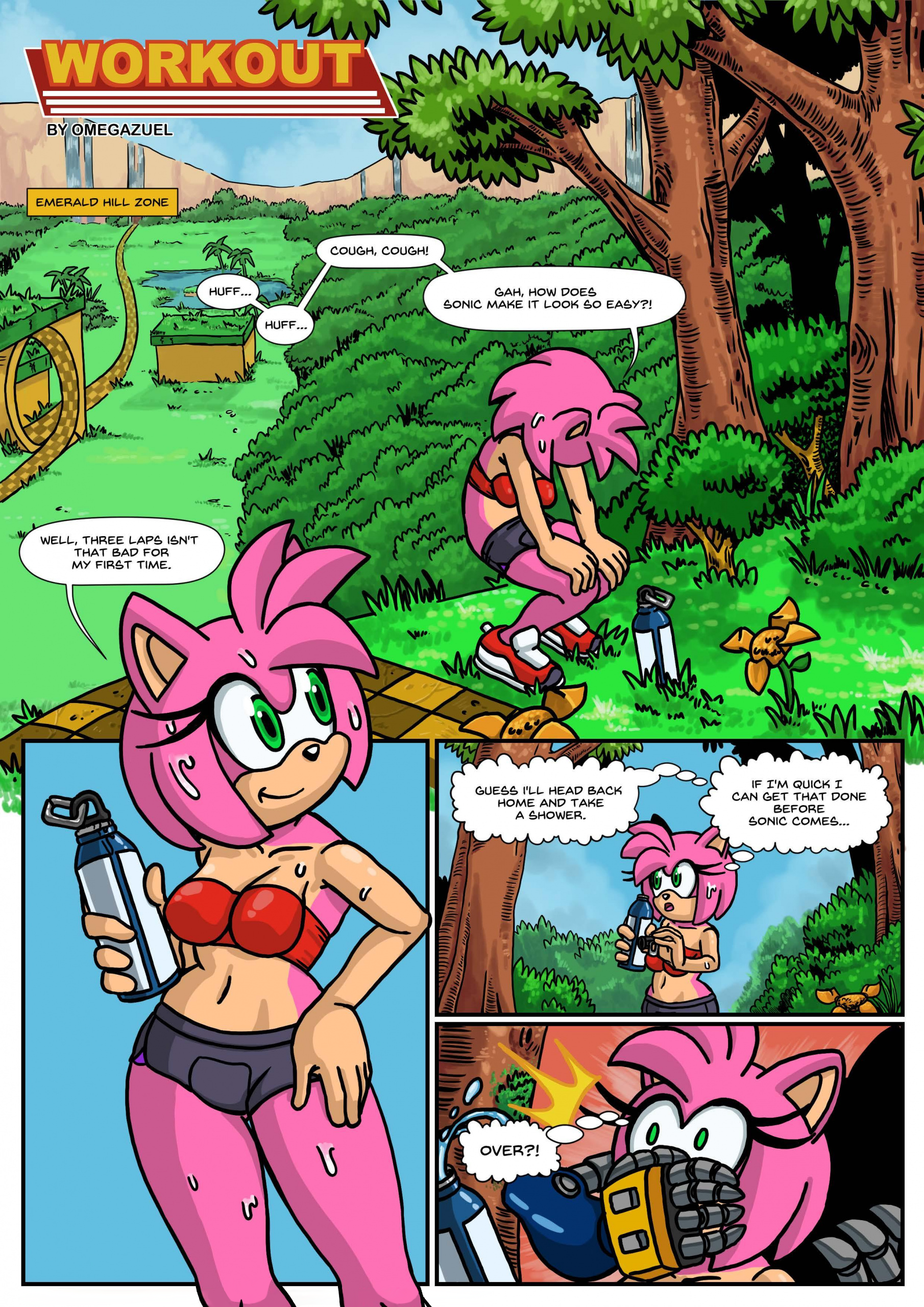 Post 3598077: Amy_Rose comic Metal_Sonic OmegaZuel  Sonic_the_Hedgehog_(series)