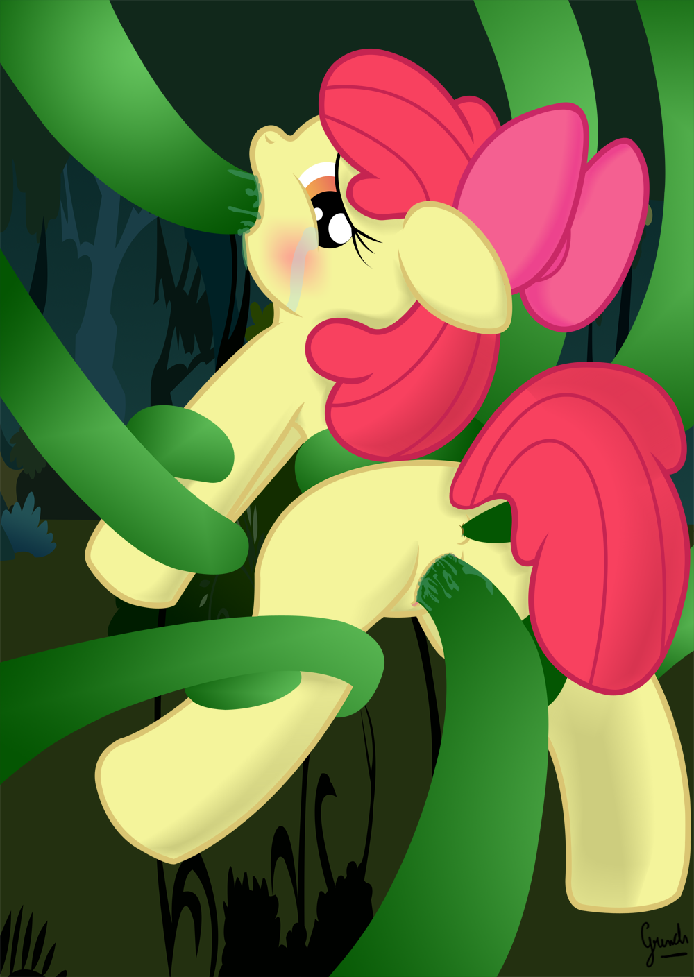 Apple_Bloom Cutie_Mark_Crusaders Friendship_is_Magic Grinch_(artist) My_Little_Pony