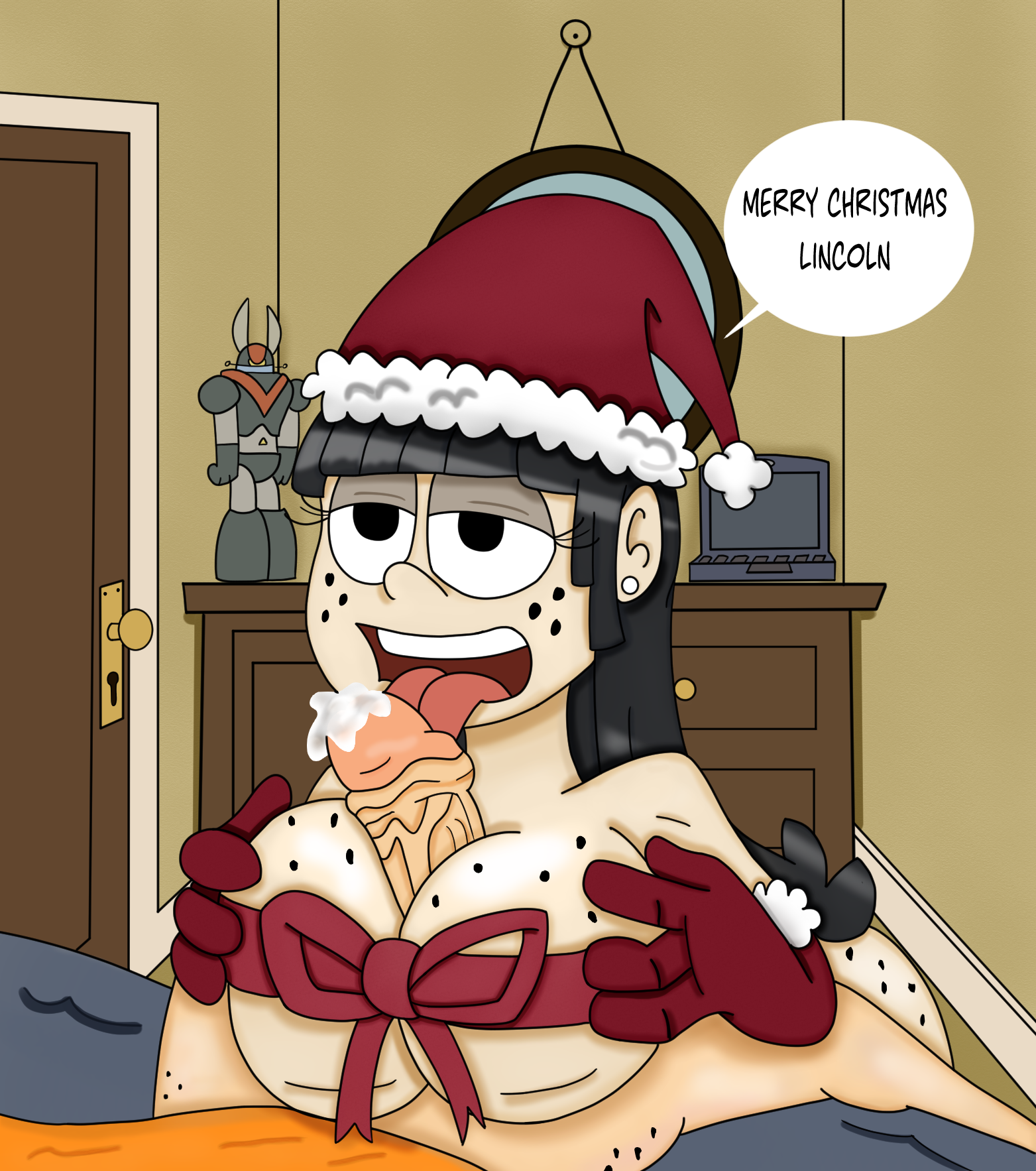 Alexisc Christmas Kamikaze115 Lincoln_Loud Maggie The_Loud_House