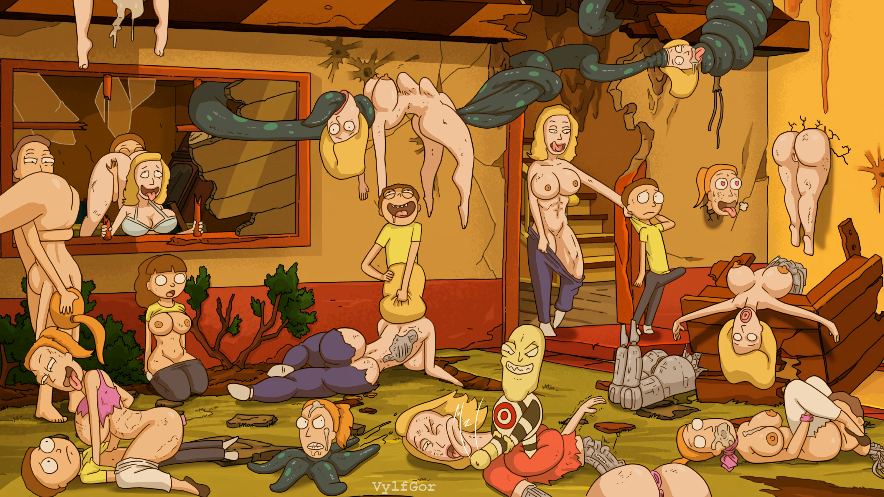 Rule 34 rick and morty