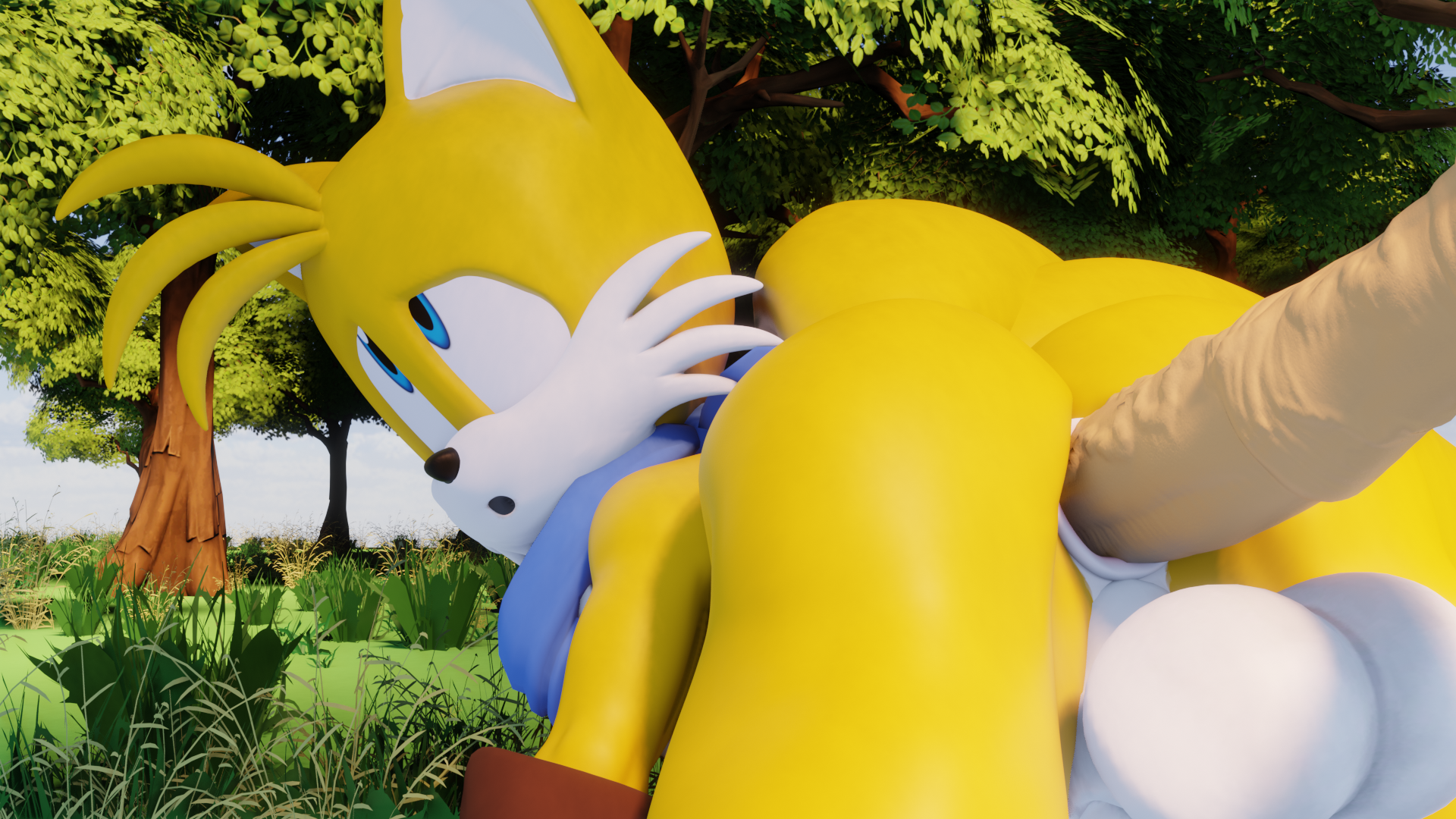 Sonic_the_Hedgehog_(series) Tails TwinTails3D