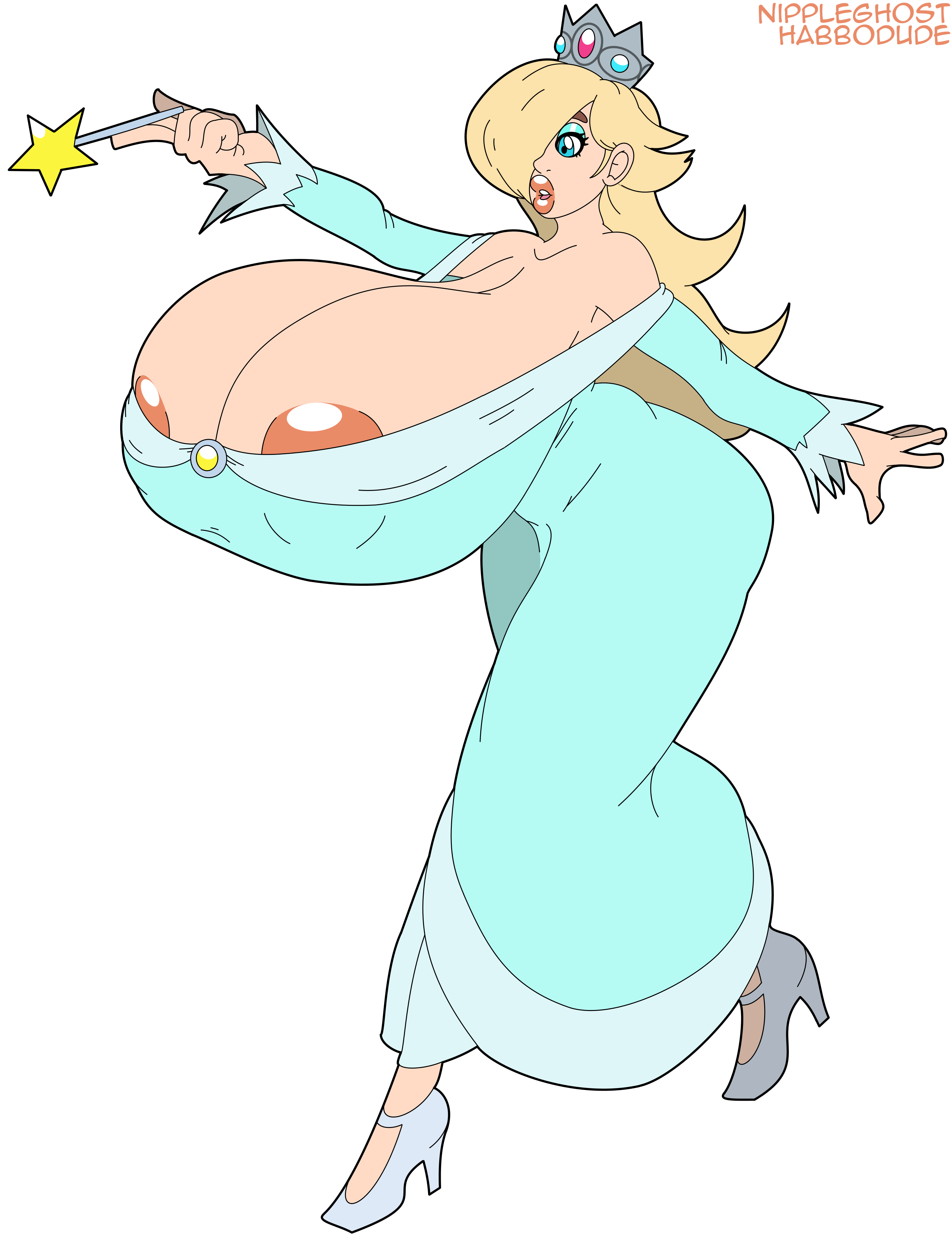 HabboDude NippleGhost Princess_Rosalina Super_Mario_Bros. Super_Mario_Galaxy