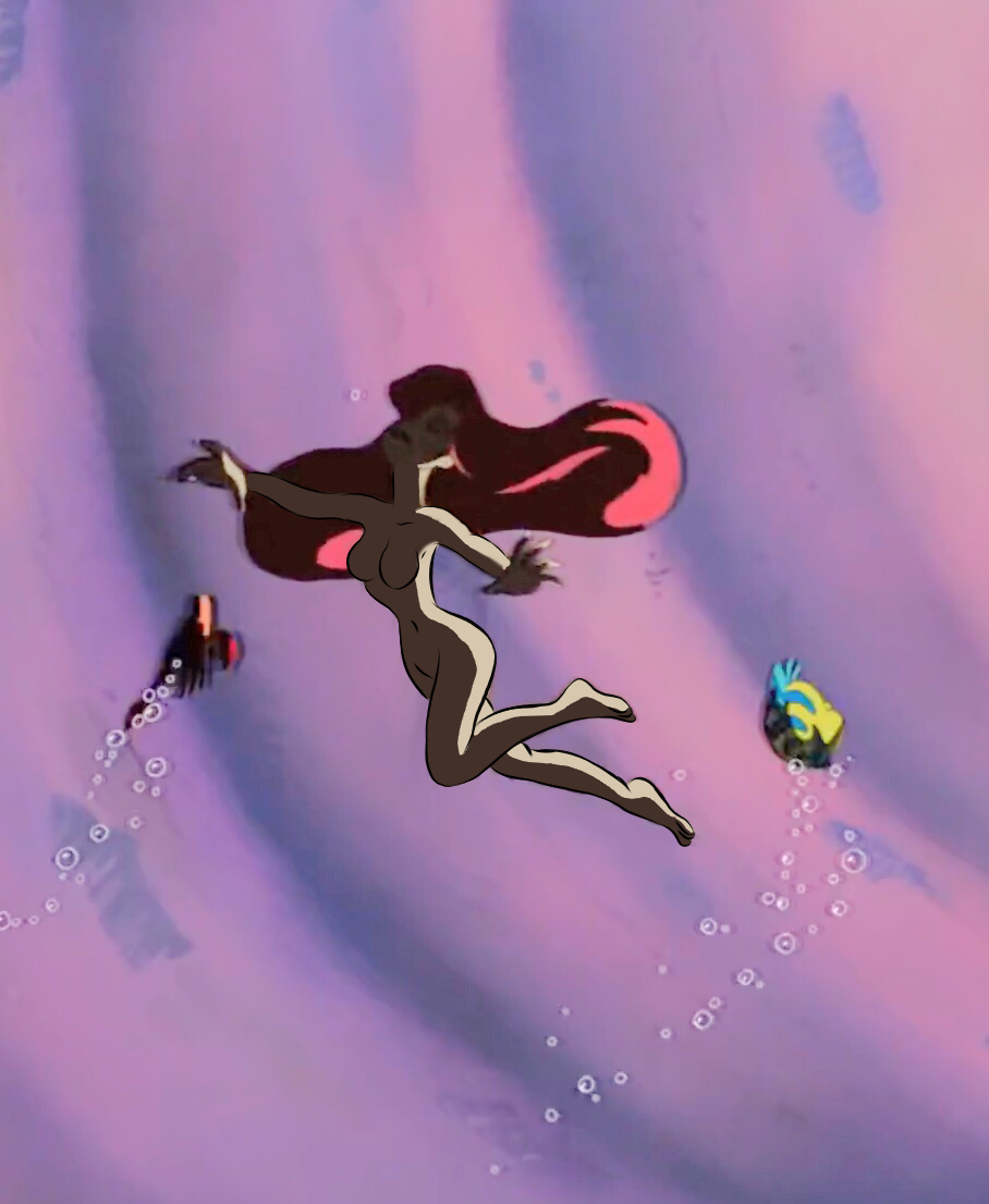 Post 4166488 Ariel Edit Eibeifongsartist Flounder Screenshotedit Someraindropsonroses The 