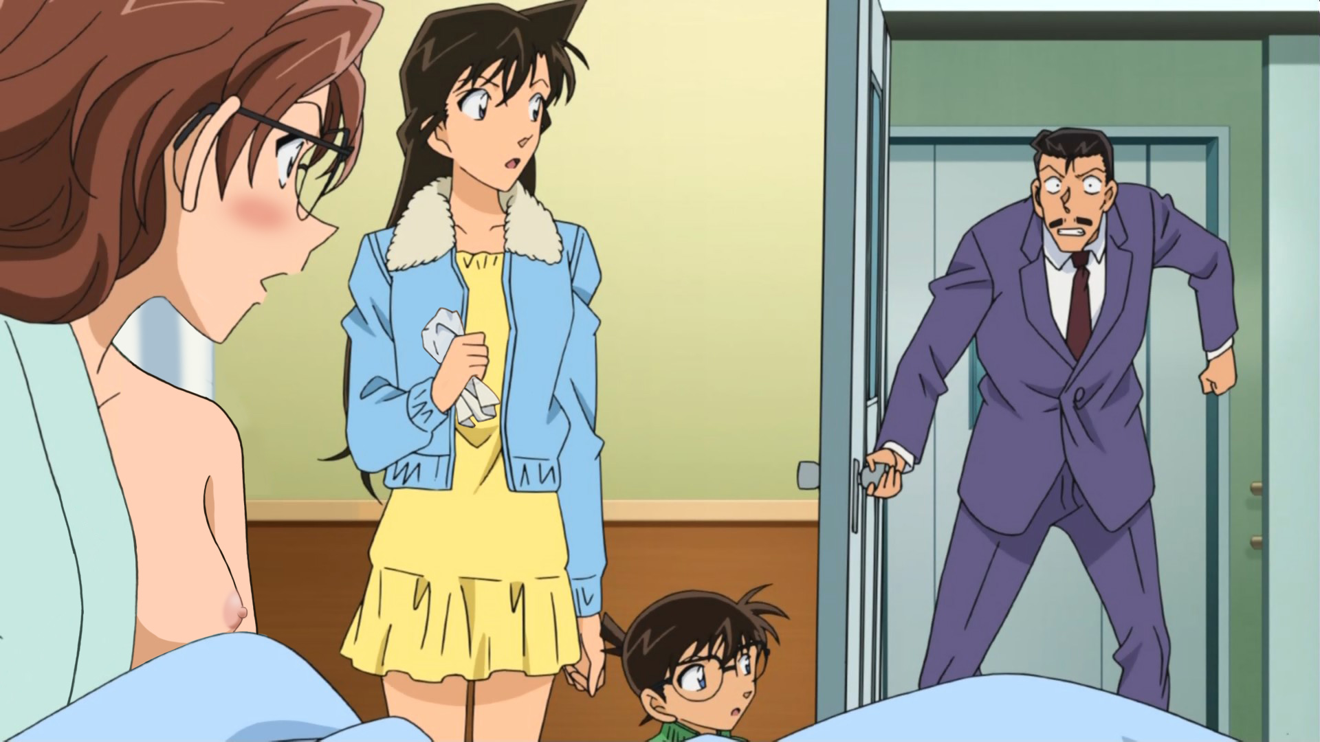 Conan_Edogawa Detective_Conan Eri_Kisaki Kogoro_Mouri Ran_Mouri