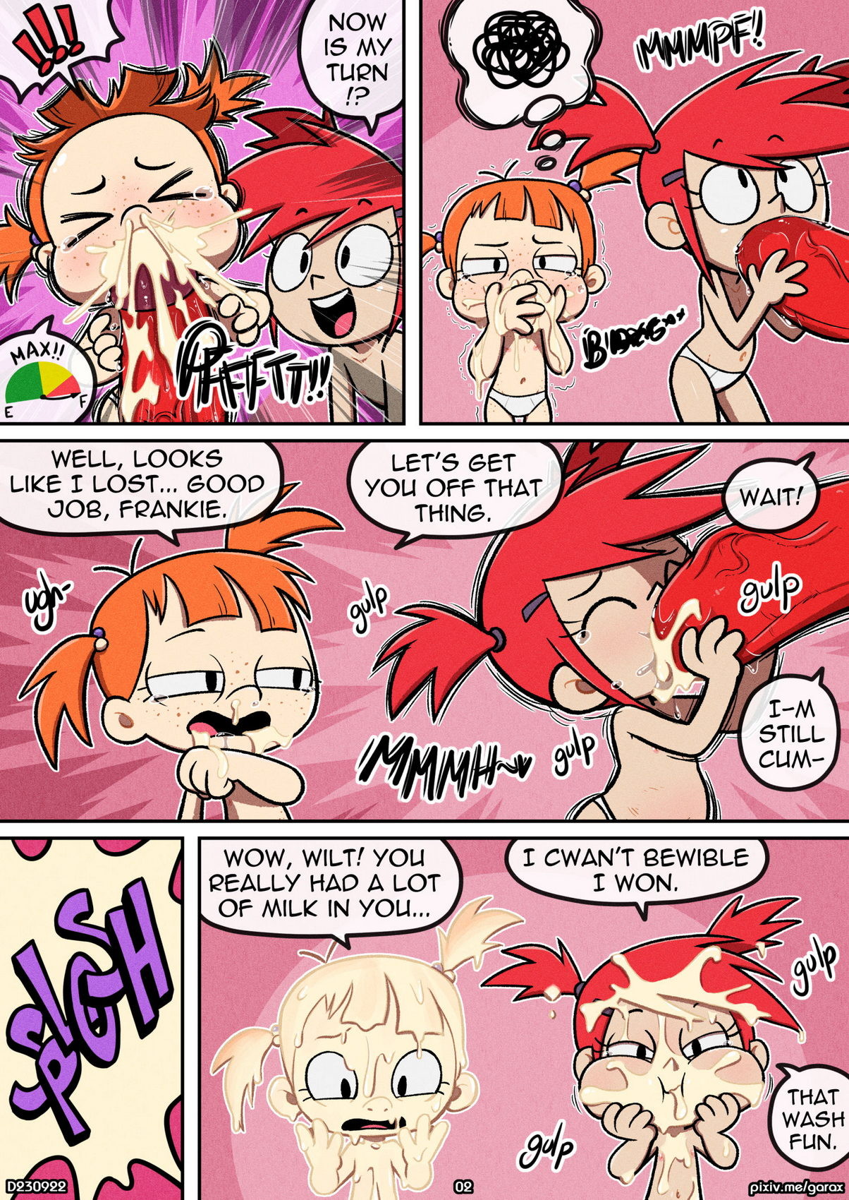 Foster's_Home_for_Imaginary_Friends Frankie_Foster comic garabatoz