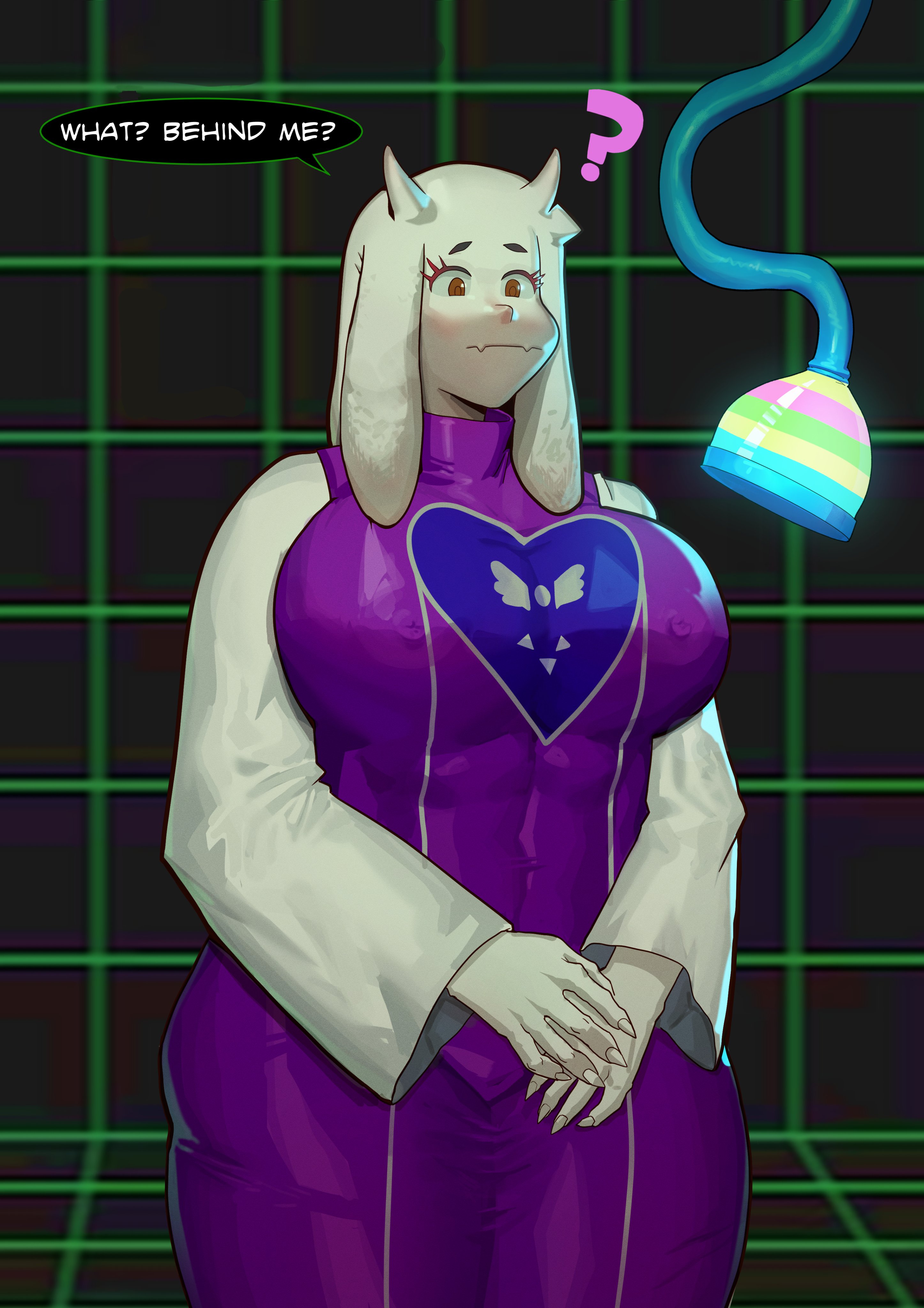 CrabHorn Deltarune Toriel Undertale Werewire comic