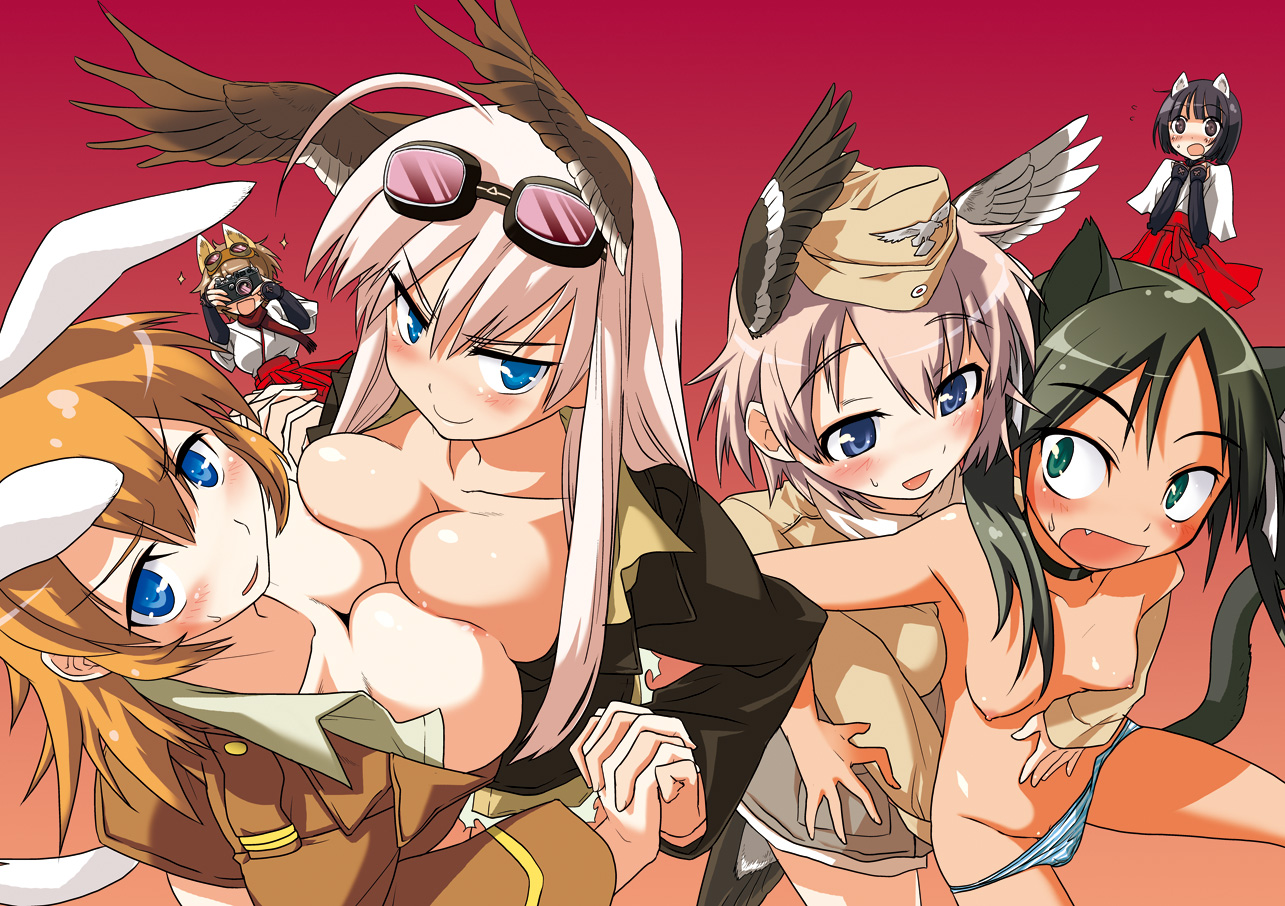 Charlotte_E._Yeager Francesca_Lucchini Hanna-Justina_Marseille Keiko_Katou L_bucephalus Mami_Inagaki Raisa_Pottgen Strike_Witches