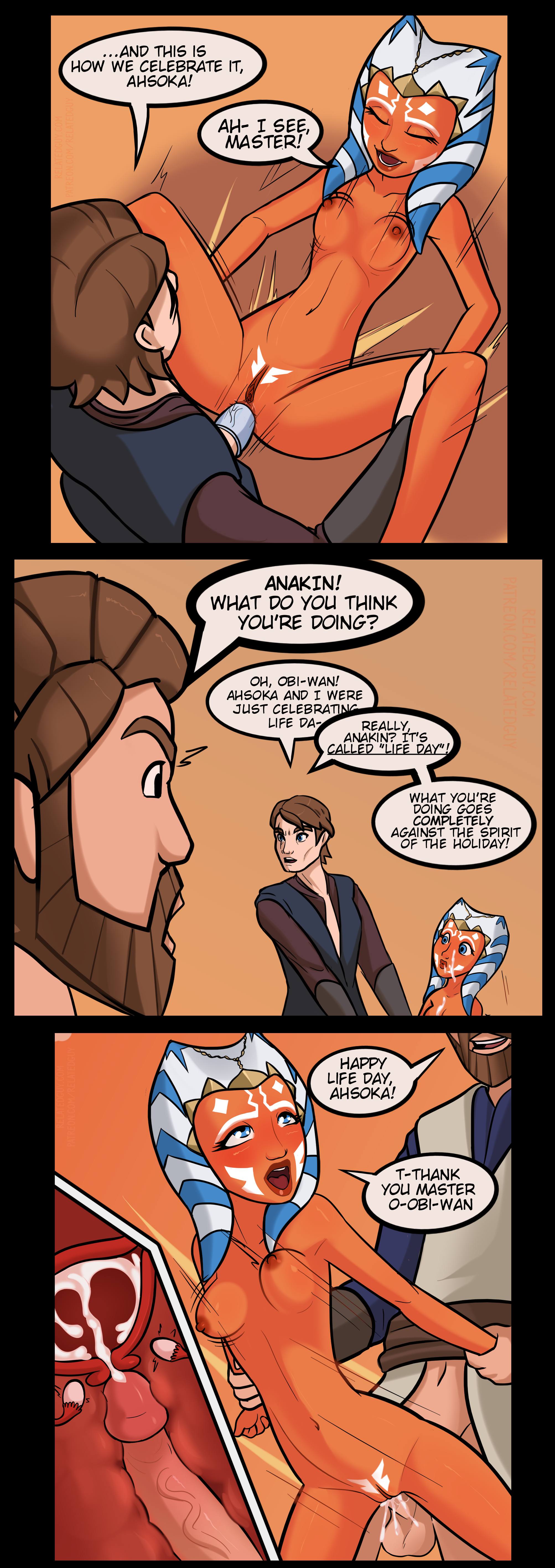 Ahsoka Tano Porn Comic - Post 2895997: Ahsoka_Tano Anakin_Skywalker Clone_Wars comic Obi-Wan_Kenobi  relatedguy Star_Wars togruta