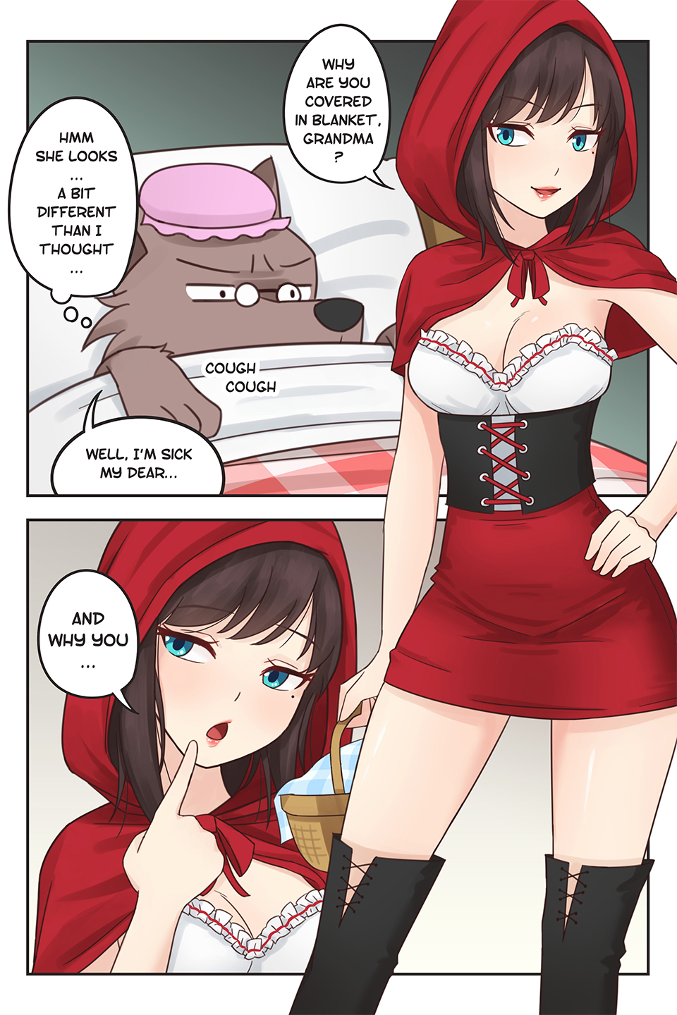 Post 5105632 Bigbadwolf Comic Littleredridinghood Rudysaki