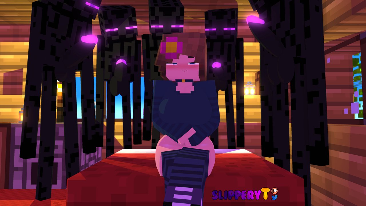 Post 3631221 Enderman Jennybelle Meme Mine Imator Minecraft Slipperyt