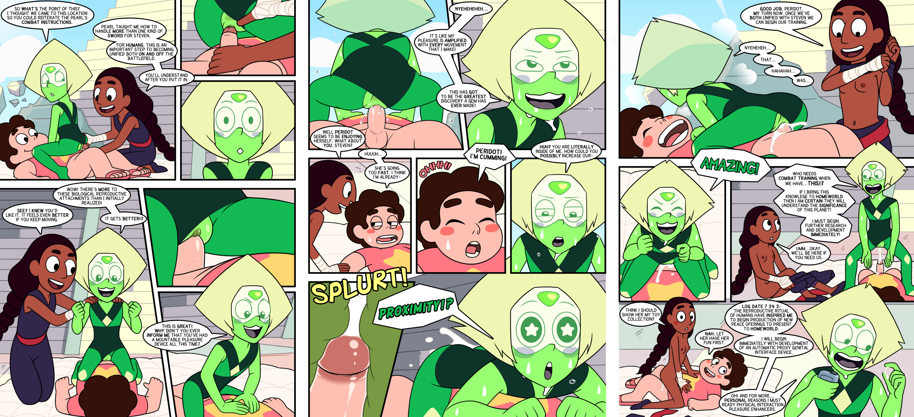 Steven universe connie porn comics