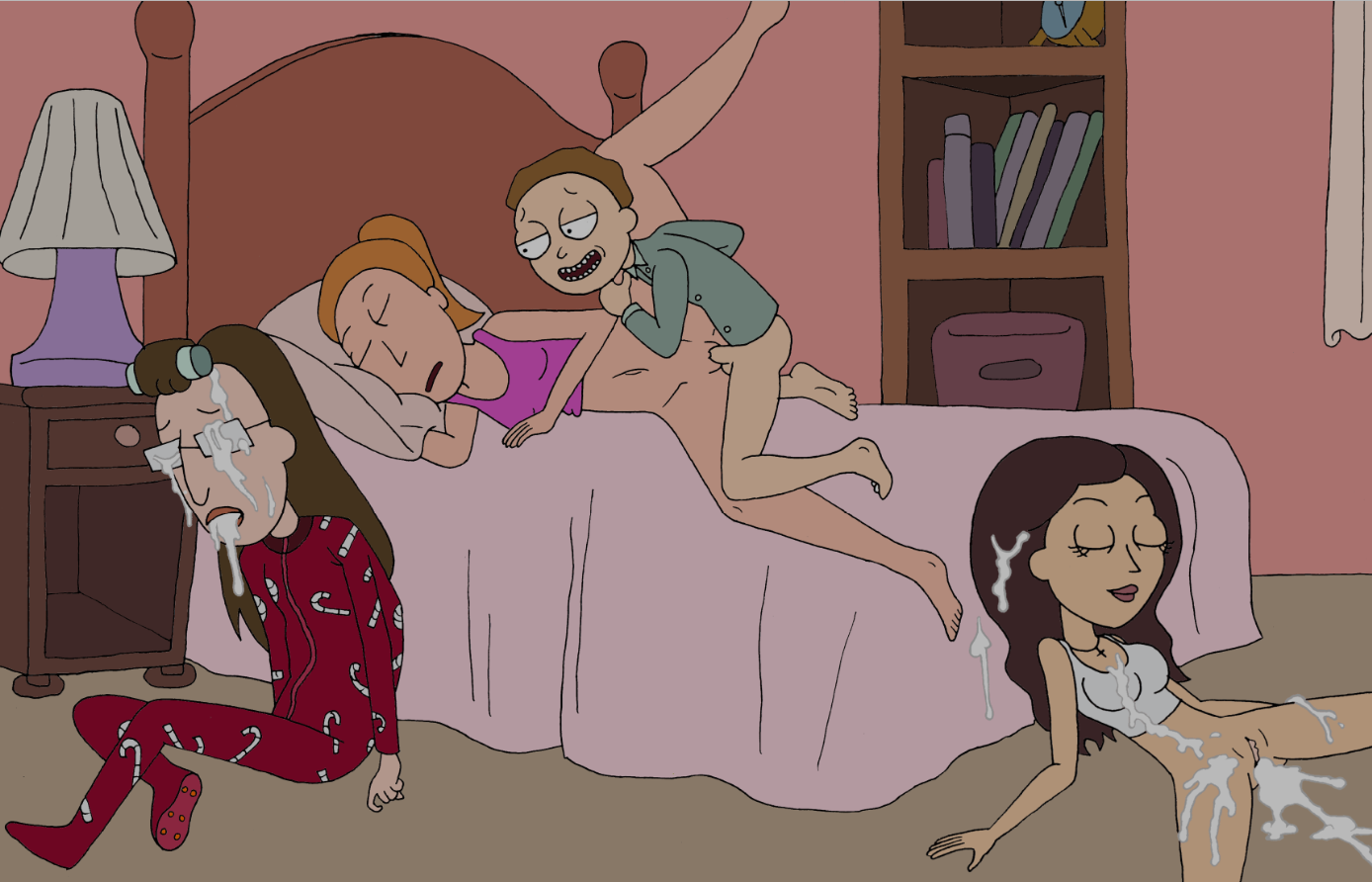 AnonymAnonymus Morty_Smith Nancy Rick_and_Morty Summer_Smith Tricia_Lange