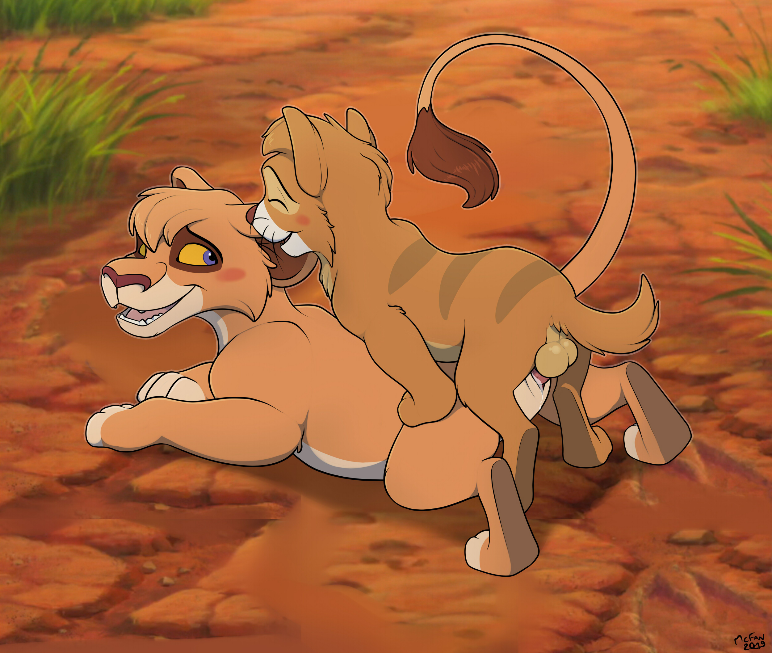 McFan Oliver_Foxworth Oliver_and_Company The_Lion_King Vitani crossover