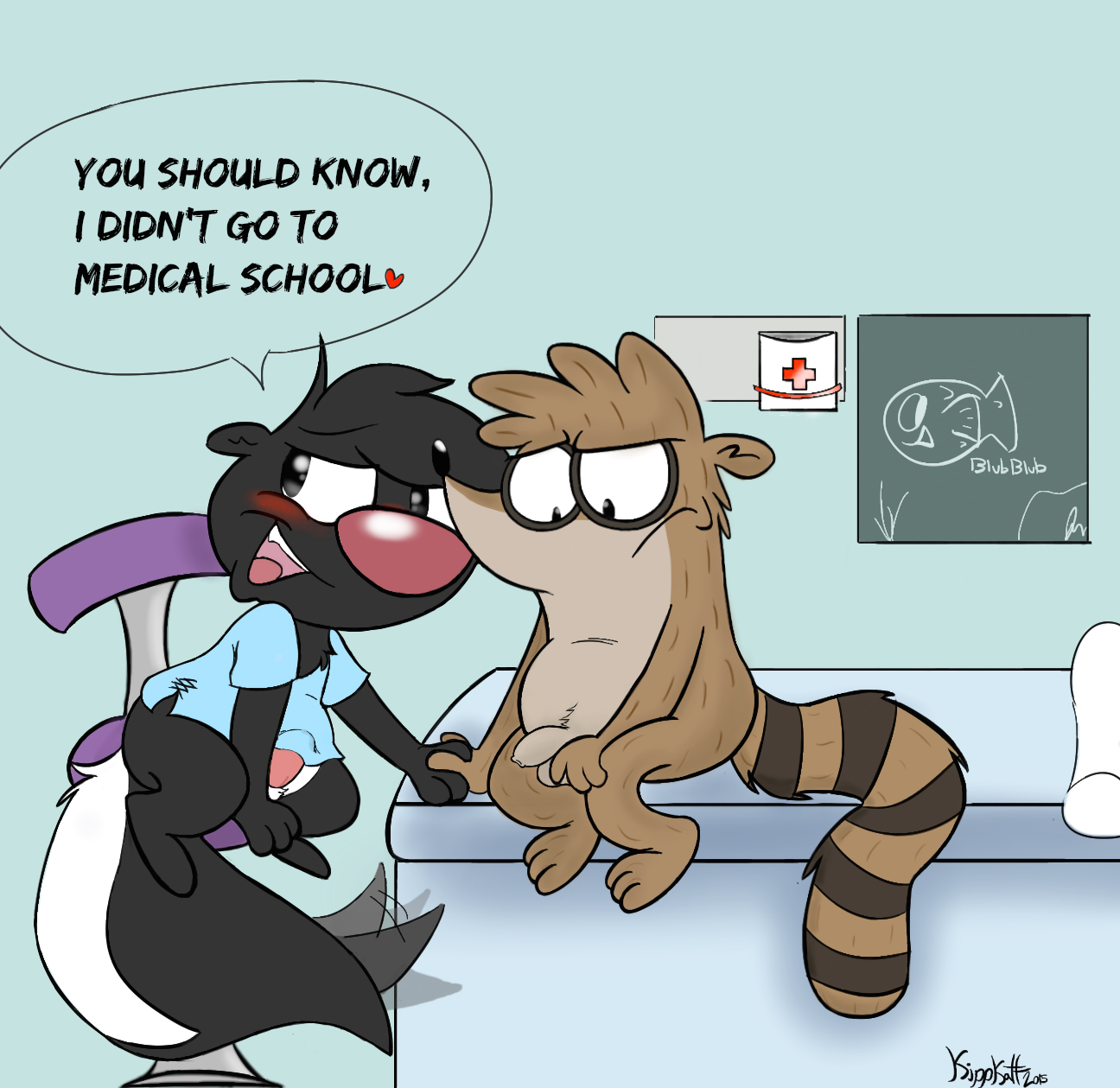 KippyKat Regular_Show Rigby Skunk Skunk_Fu!