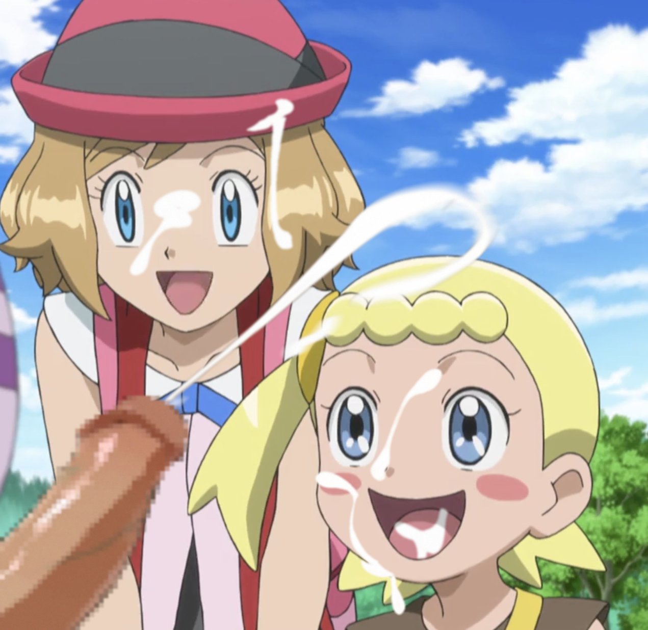 Post 5729946 Ashketchum Bonnie Edit Porkyman Porkymanxandy Serena Squeezebottleartist