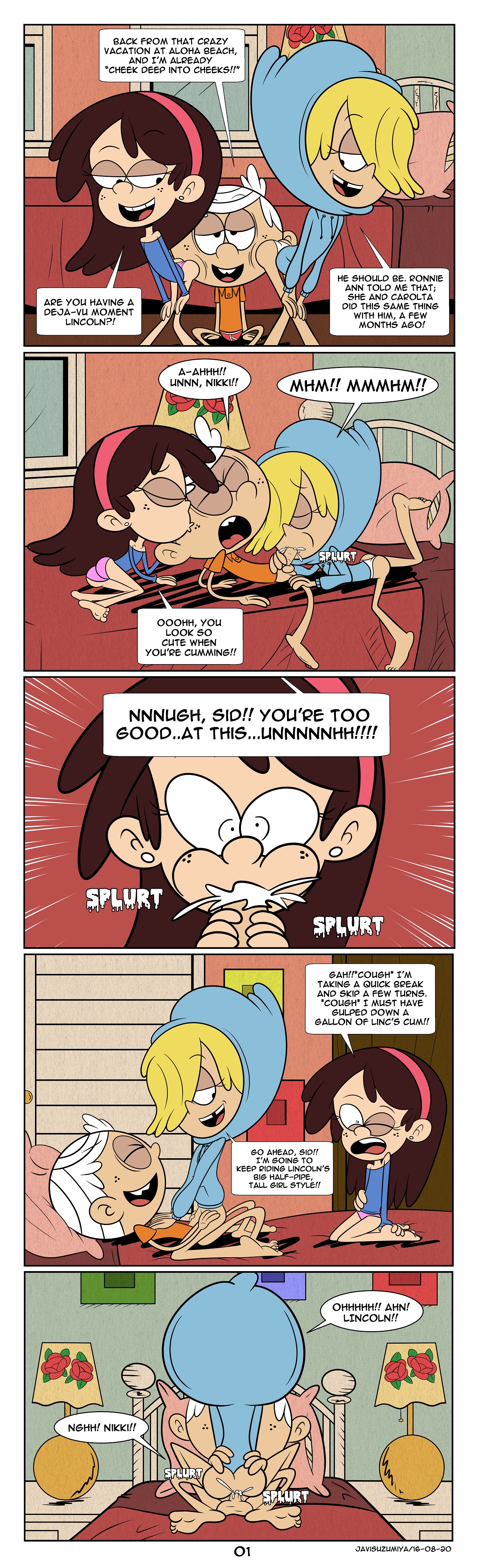 Post 4094267: comic JaviSuzumiya Lincoln_Loud Nikki Sid_Chang The_Loud_House