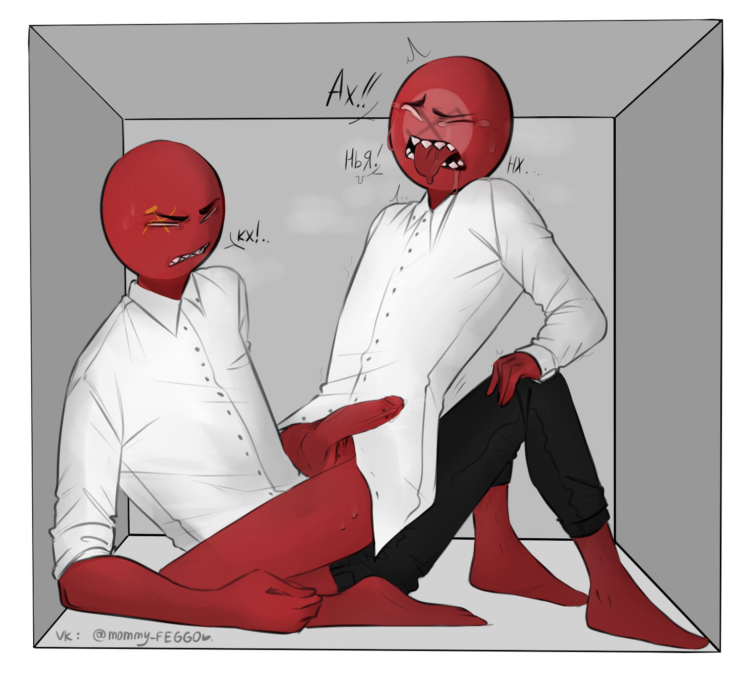 Ussr x third reich countryhumans