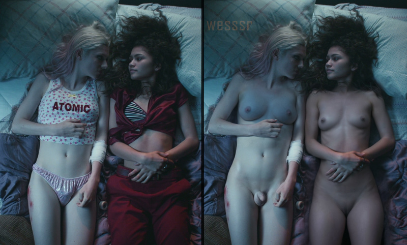 Post 5538560 Euphoria Fakes Hunter Schafer Wesssr Zendaya Coleman