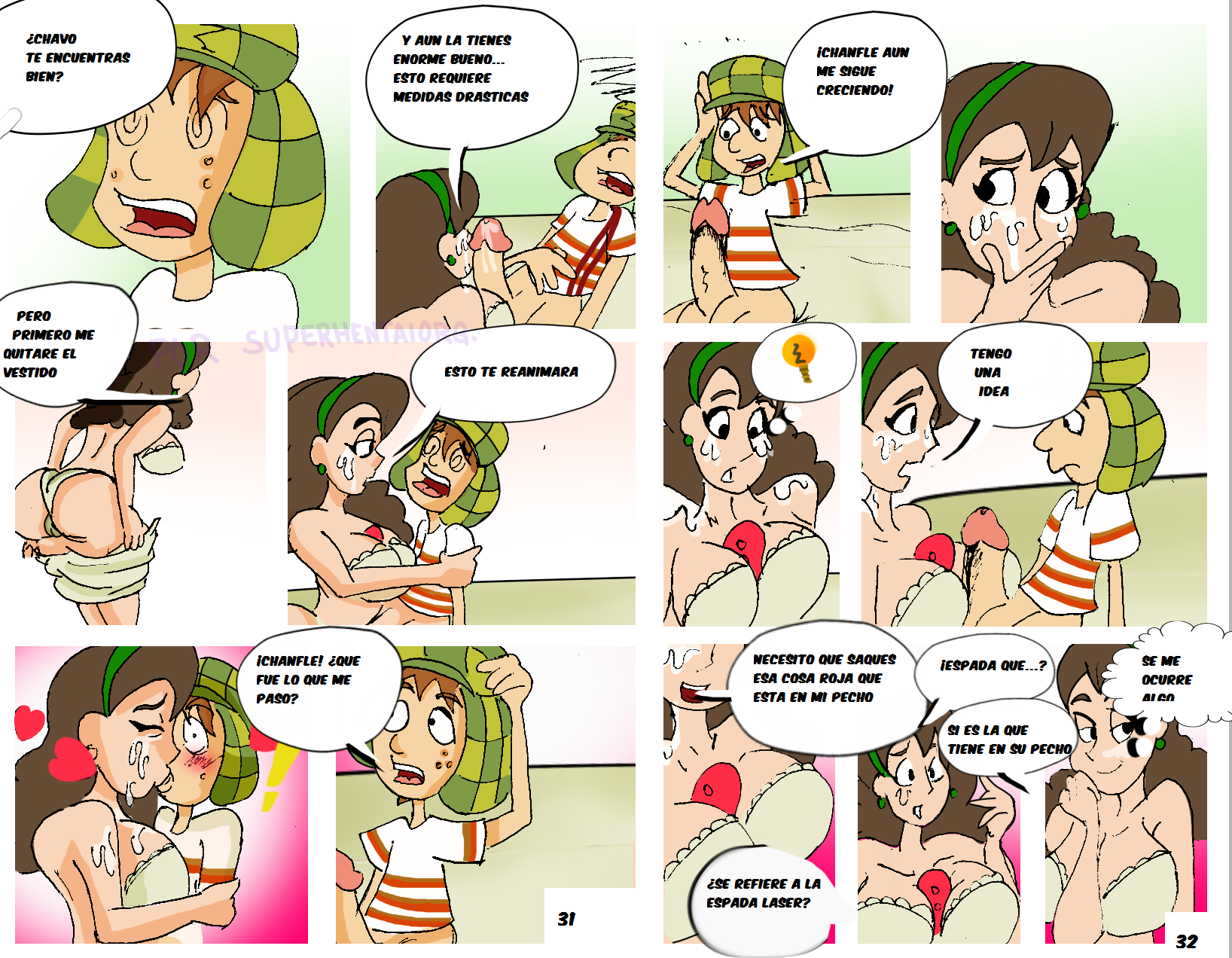 El chavo del ocho comics xxx