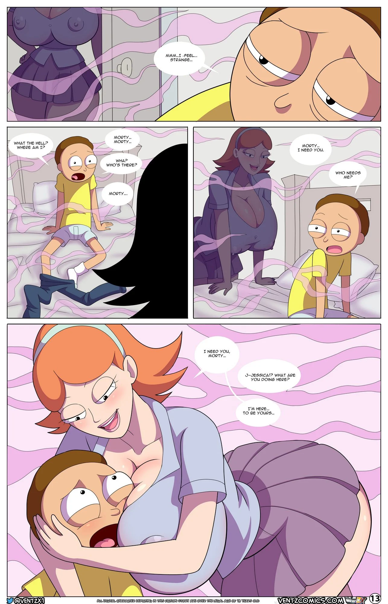 Rule 34 rick and morty comics