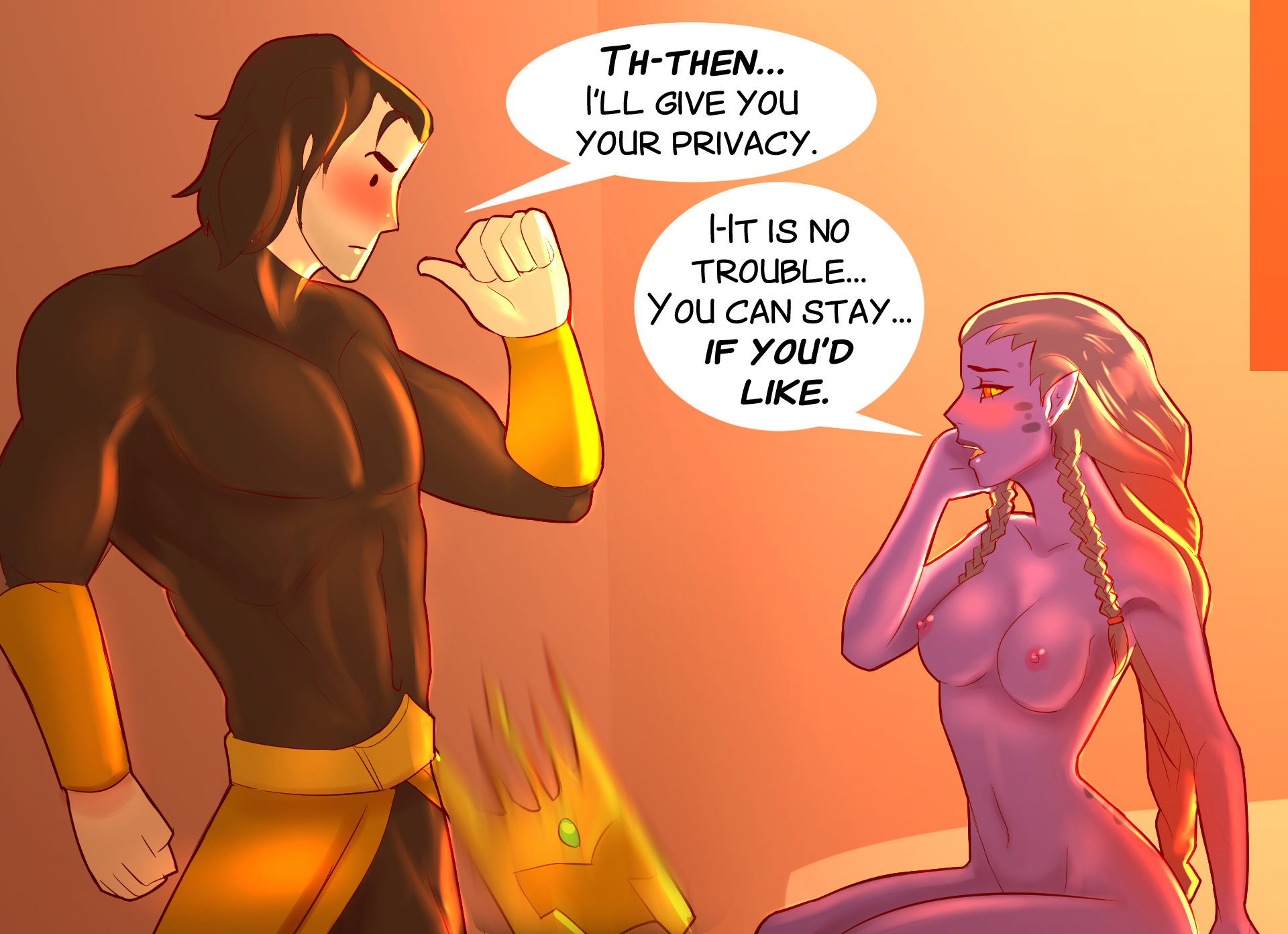 Andrea_Leon Jarvan_IV League_of_Legends Shyvana comic