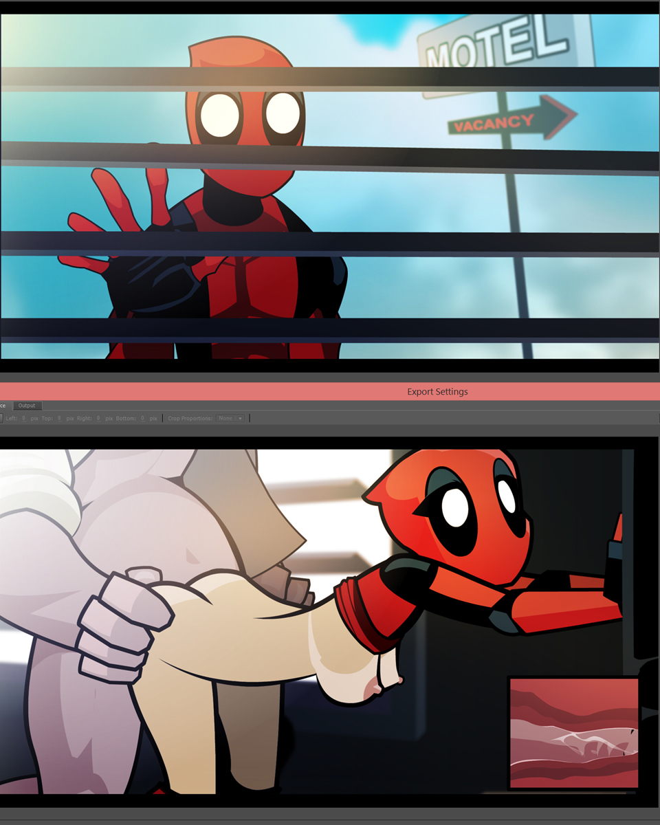 Deadpool vs kingpin miltoniusarts