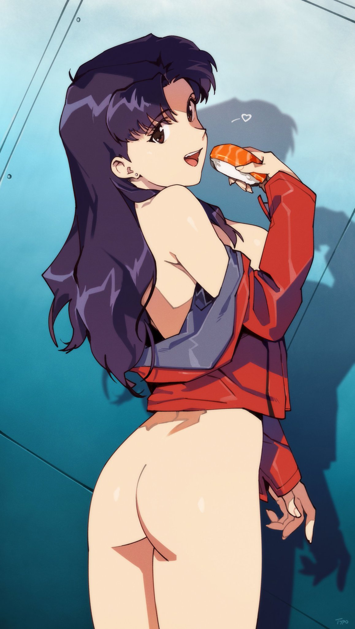 Misato_Katsuragi Neon_Genesis_Evangelion OptionalTypo