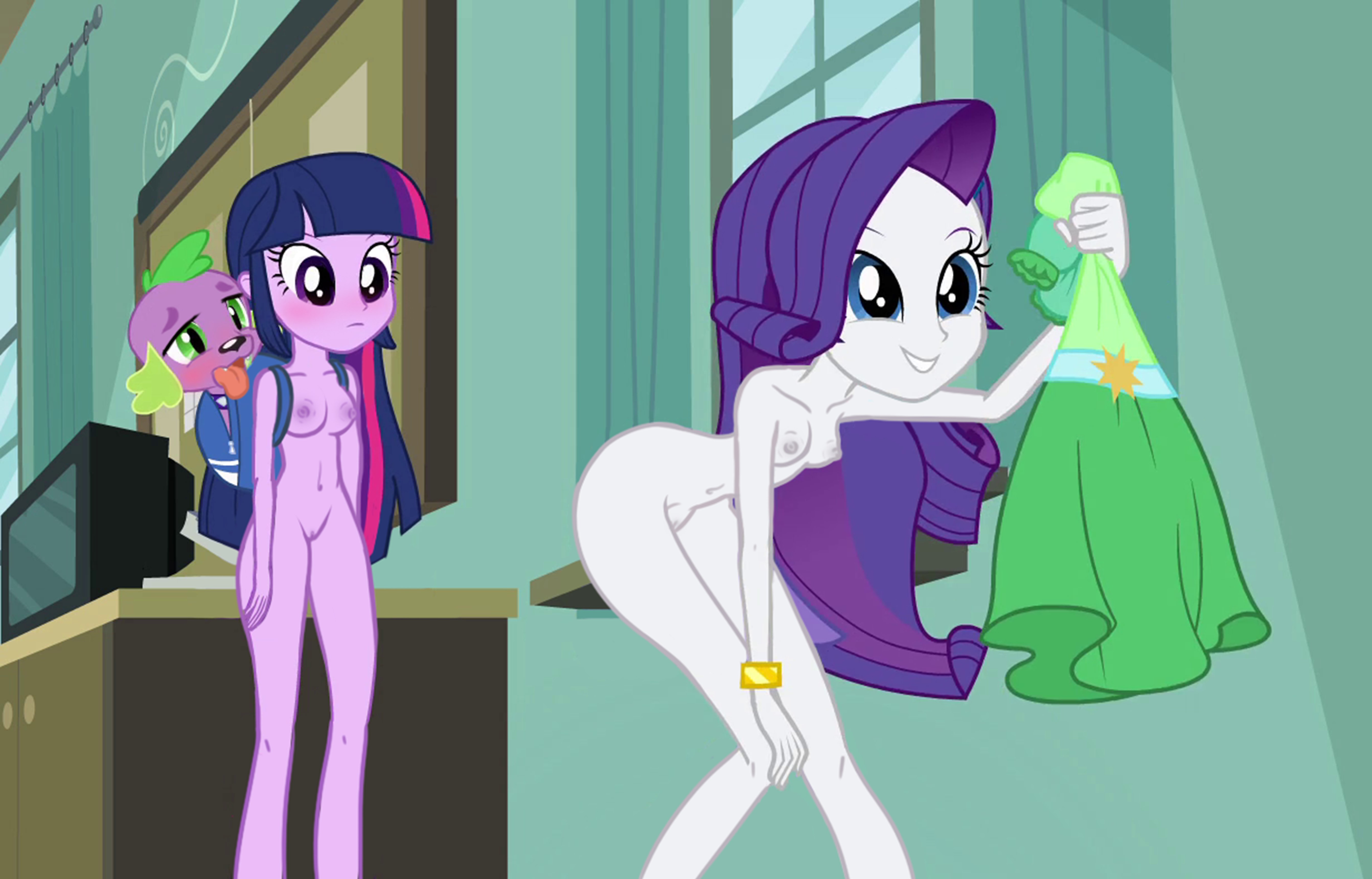 Post Equestria Girls Friendship Is Magic My Babe Pony Rarity Spike Twilight Sparkle