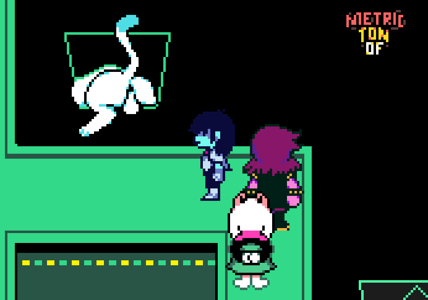 Post 4622611 Deltarune Krisdreemurr Metrictonof Ralsei Sprites Susie Tasque