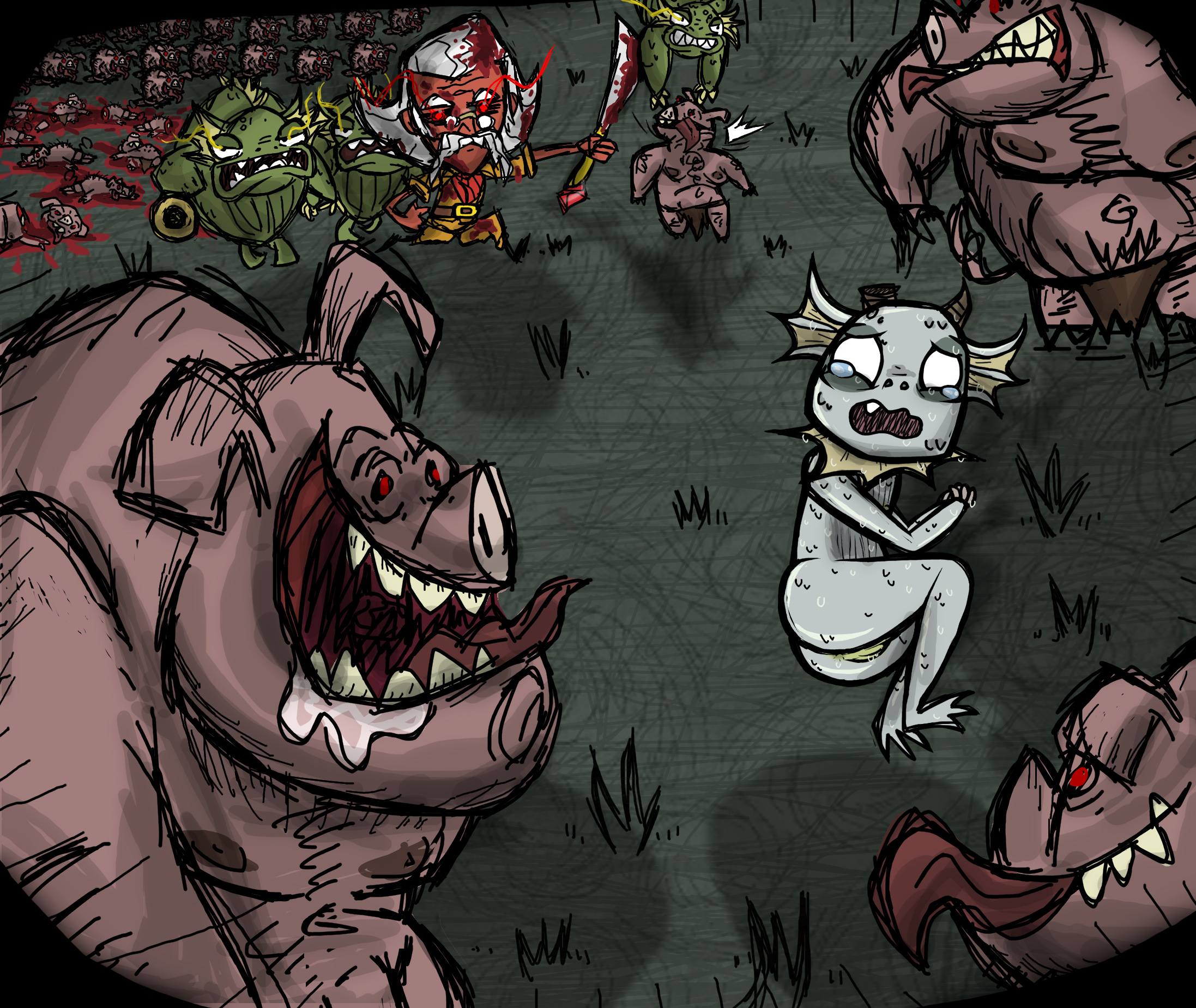 Warbucks don't starve