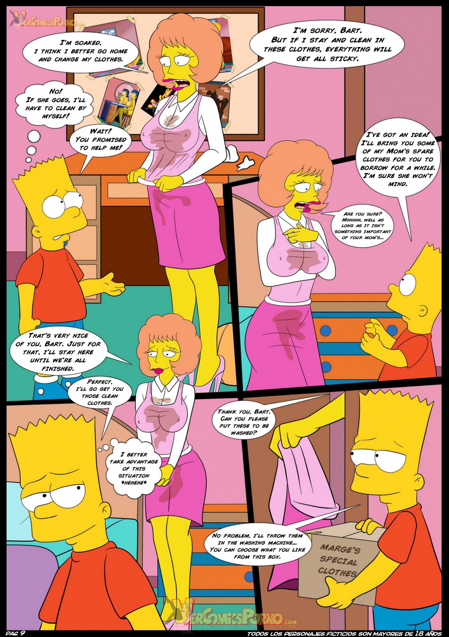 Post 2141958 Bartsimpson Comic Crocartist Margesimpson Maudeflanders Thesimpsons 4675