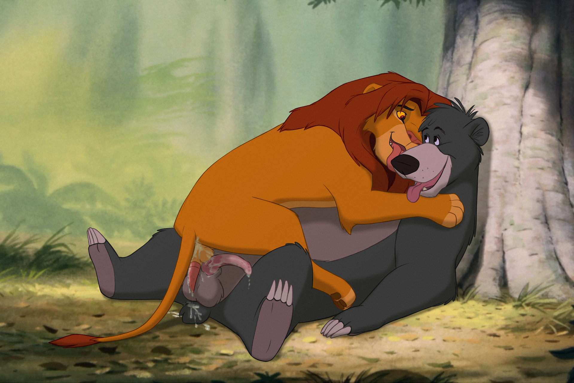 Post 1469933: Baloo crossover Simba The_Jungle_Book The_Lion_King  TheGiantHamster