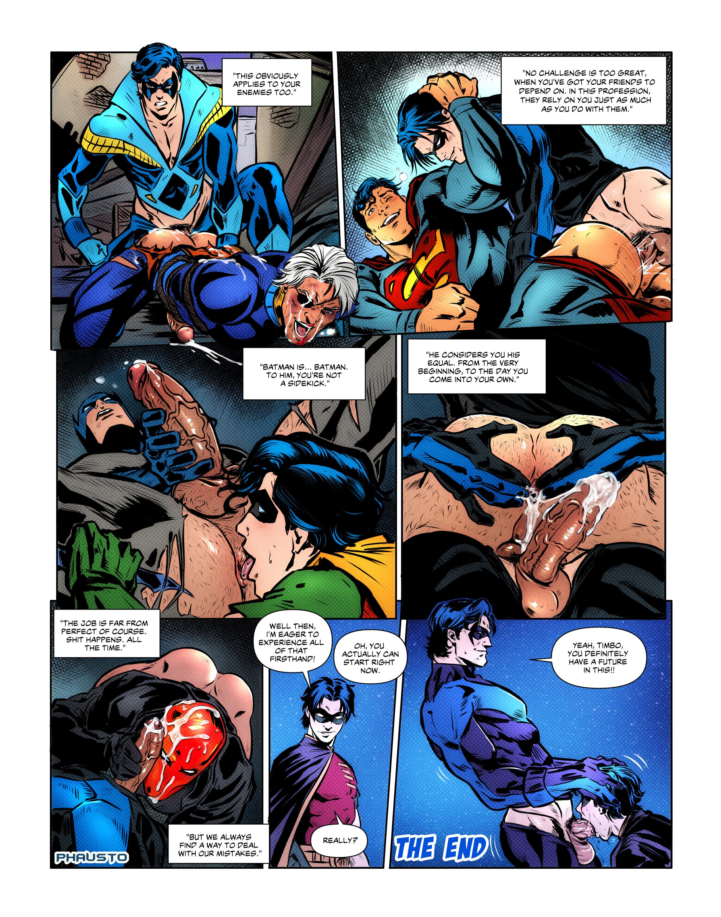 Post 4642602: Batman Batman_(series) Clark_Kent comic DC Deathstroke  Dick_Grayson Jason_Todd Kal-El Nightwing Phausto Red_Hood Superman  Superman_(series)