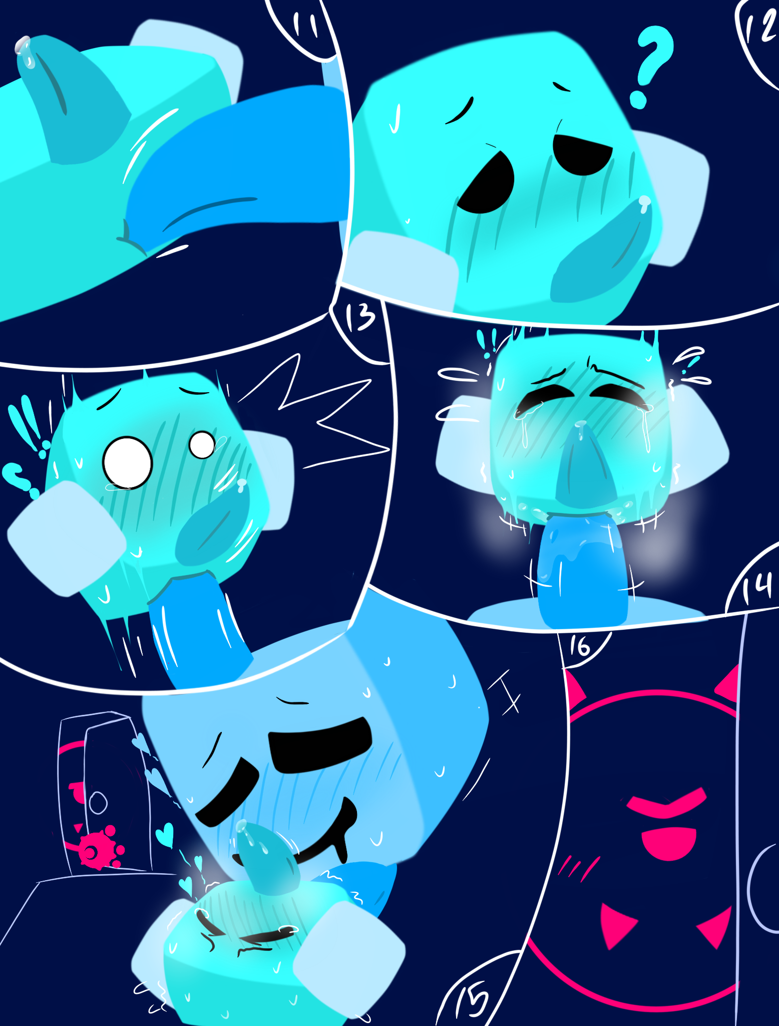 Post 3292463 Blixer Cinnamonroll69 Comic Cyancube Justshapesandbeats Sadcube 8705