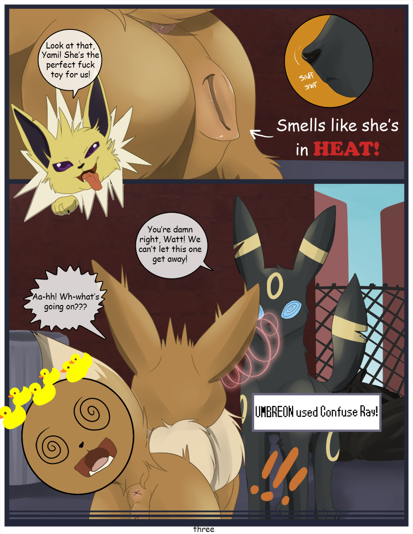 Post 2254701 Comic Eevee Jolteon Porkyman Umbreon Xxgato