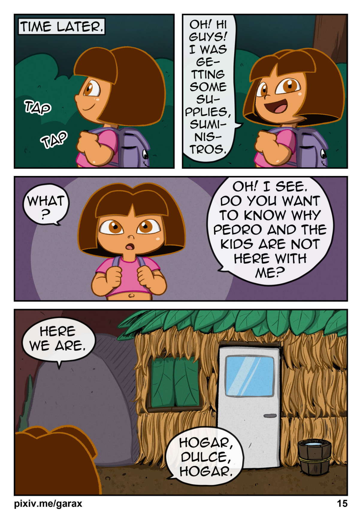 Post 5849874: comic Diego_Marquez Dora_Marquez Dora_the_Explorer garabatoz