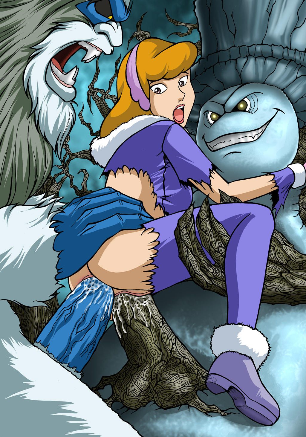 Post 310655 Chill Out Scooby Doo Daphne Blake Evil Snowman Palcomix Scooby Doo Series Yeti