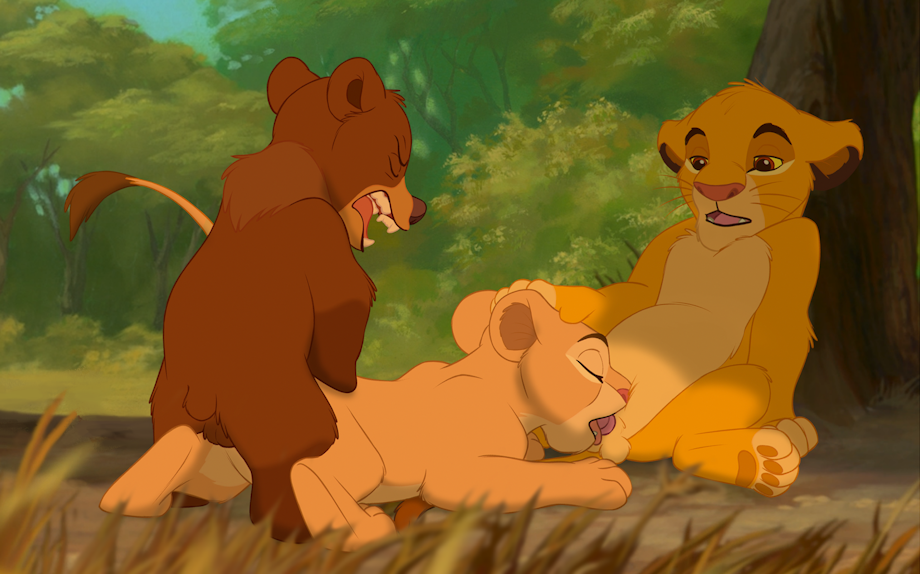 Brother_Bear Koda Nala Simba TheGiantHamster The_Lion_King crossover