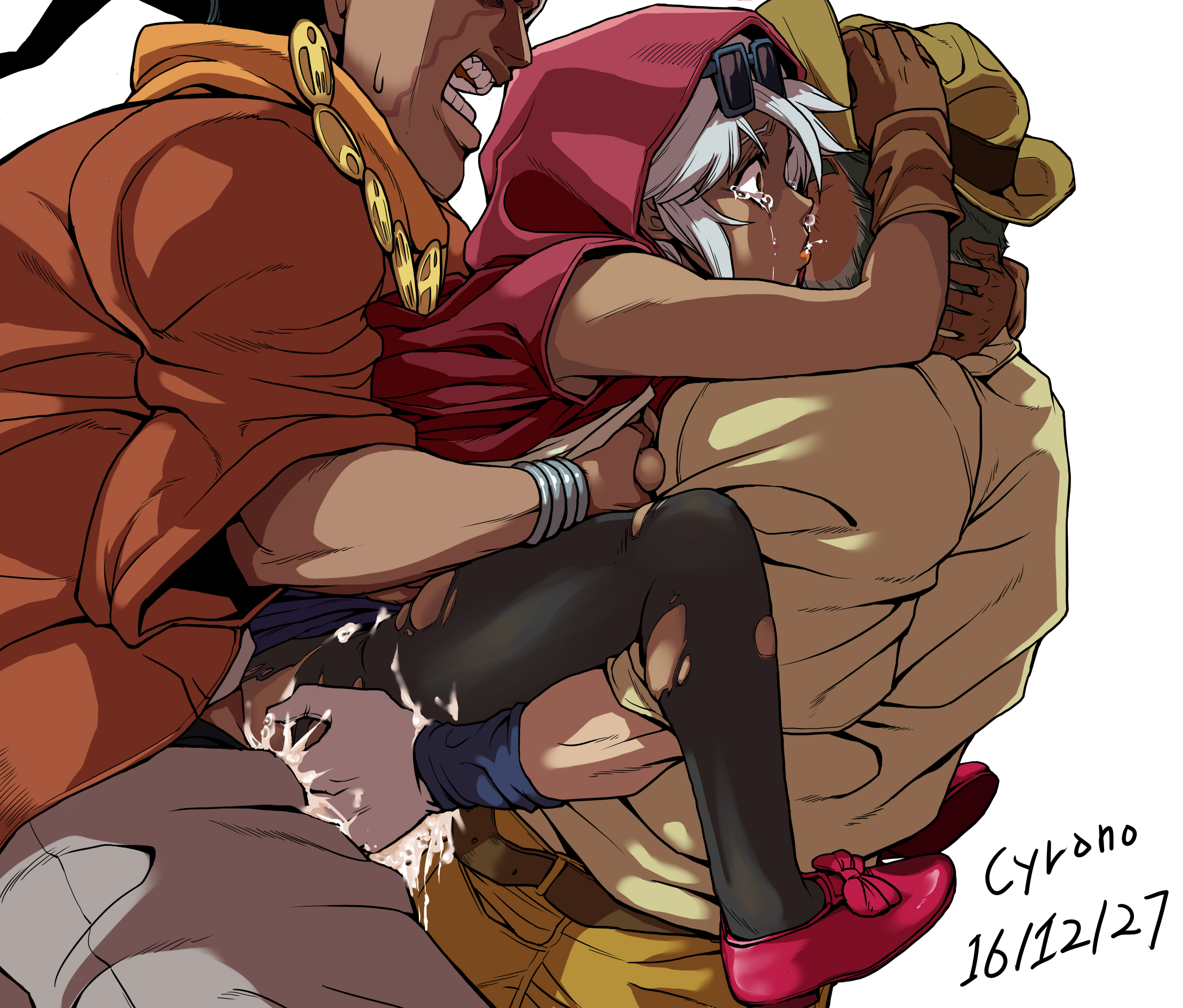 Post 2786134: Cyrano Jojos_Bizarre_Adventure Joseph_Joestar Mariah  Muhammad_Avdol Old_Joseph