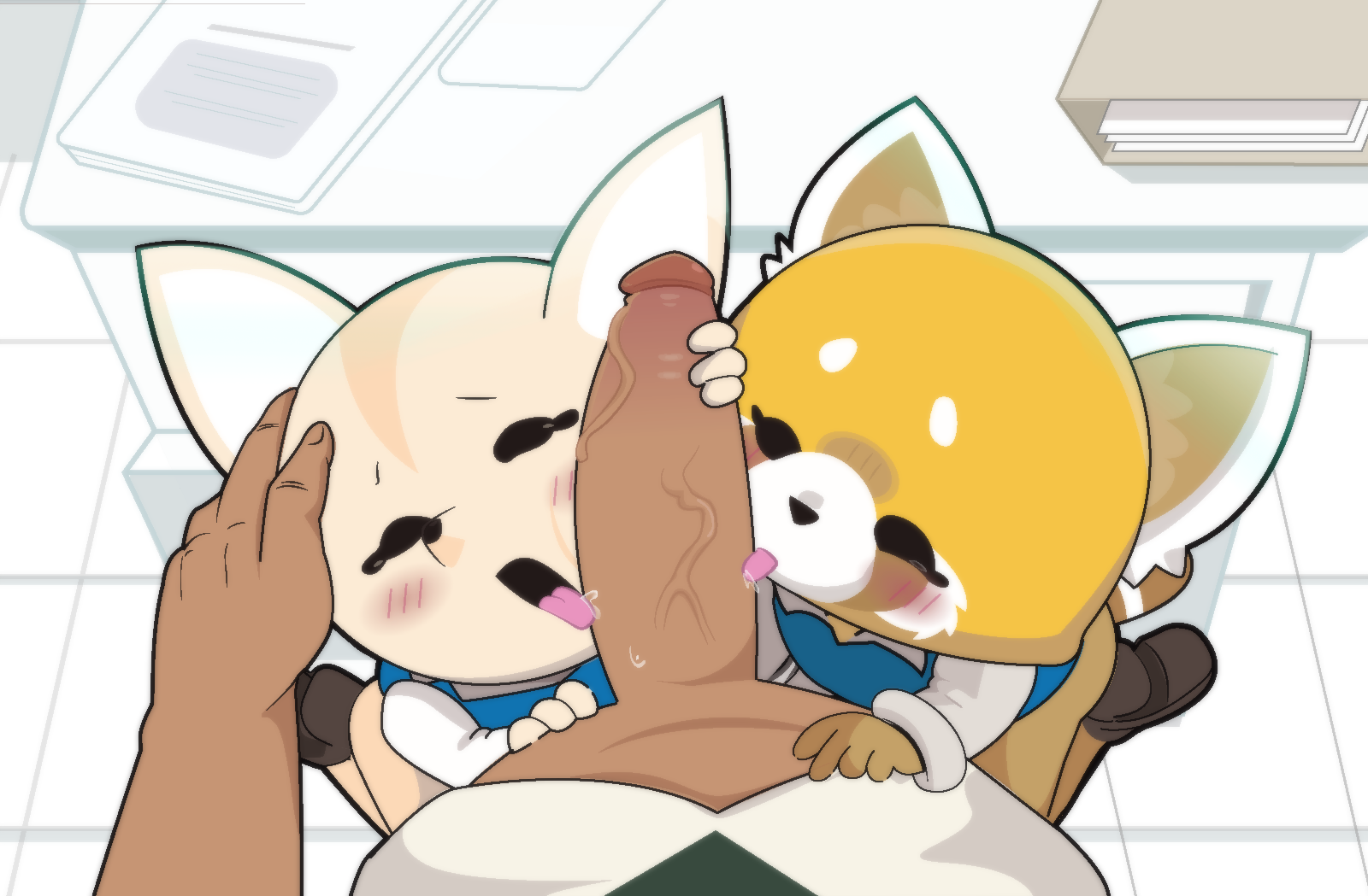 Aggretsuko Fenneko Retsuko gosgoz